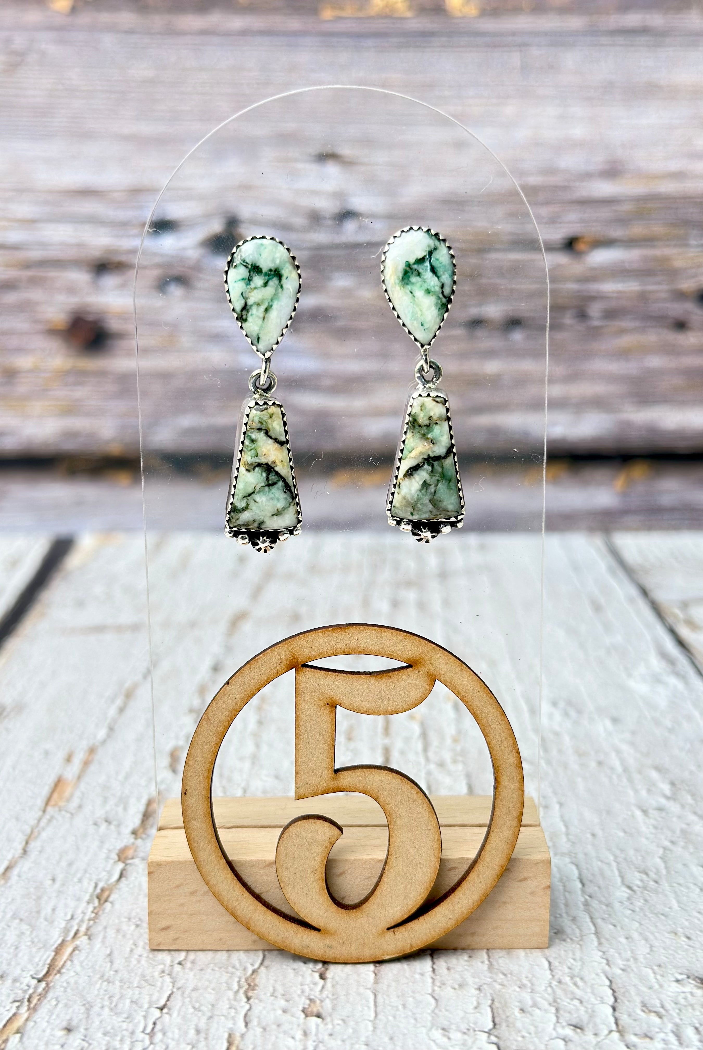 Multi Slab Earrings-Earrings-Krush Kandy, Women's Online Fashion Boutique Located in Phoenix, Arizona (Scottsdale Area)