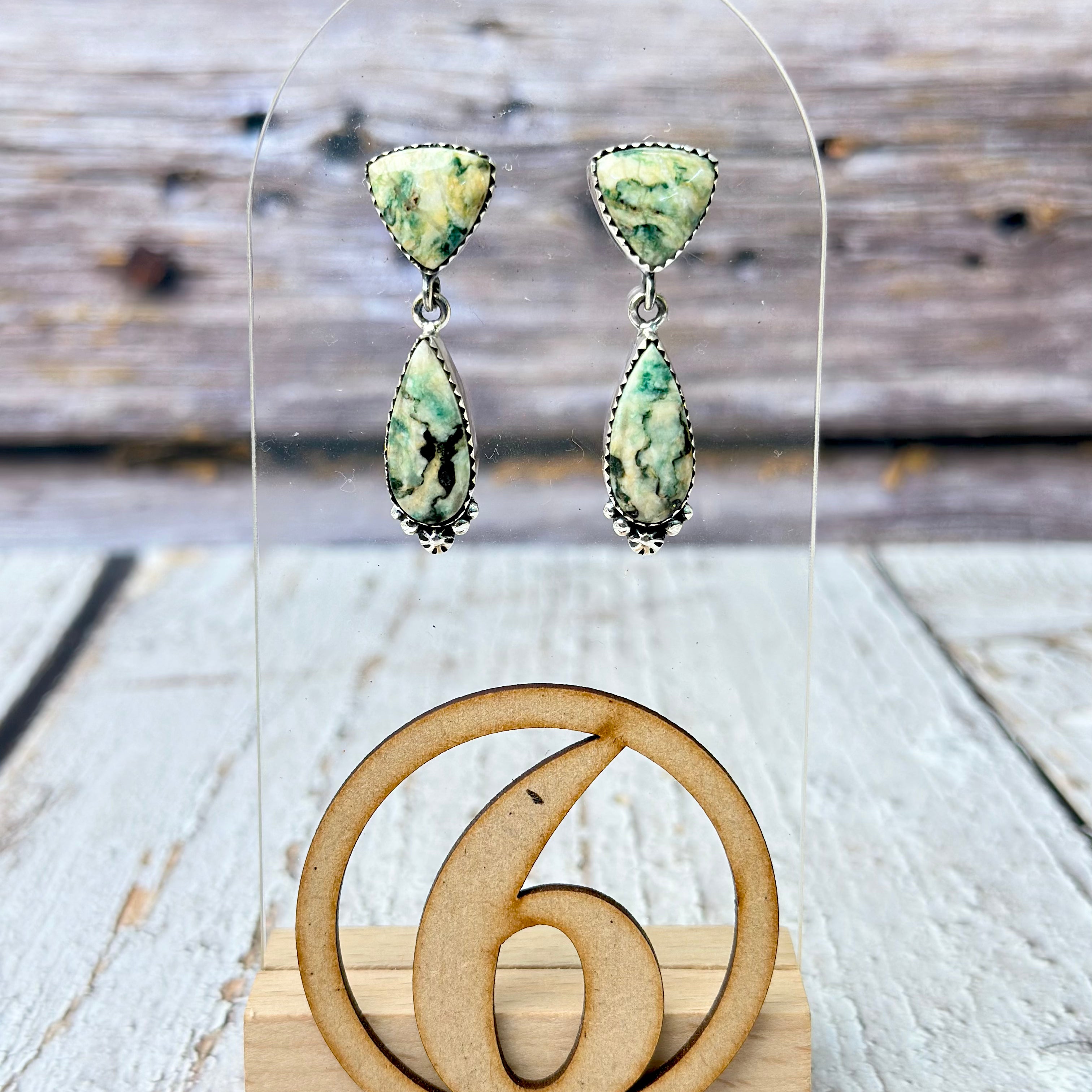 Multi Slab Earrings-Earrings-Krush Kandy, Women's Online Fashion Boutique Located in Phoenix, Arizona (Scottsdale Area)