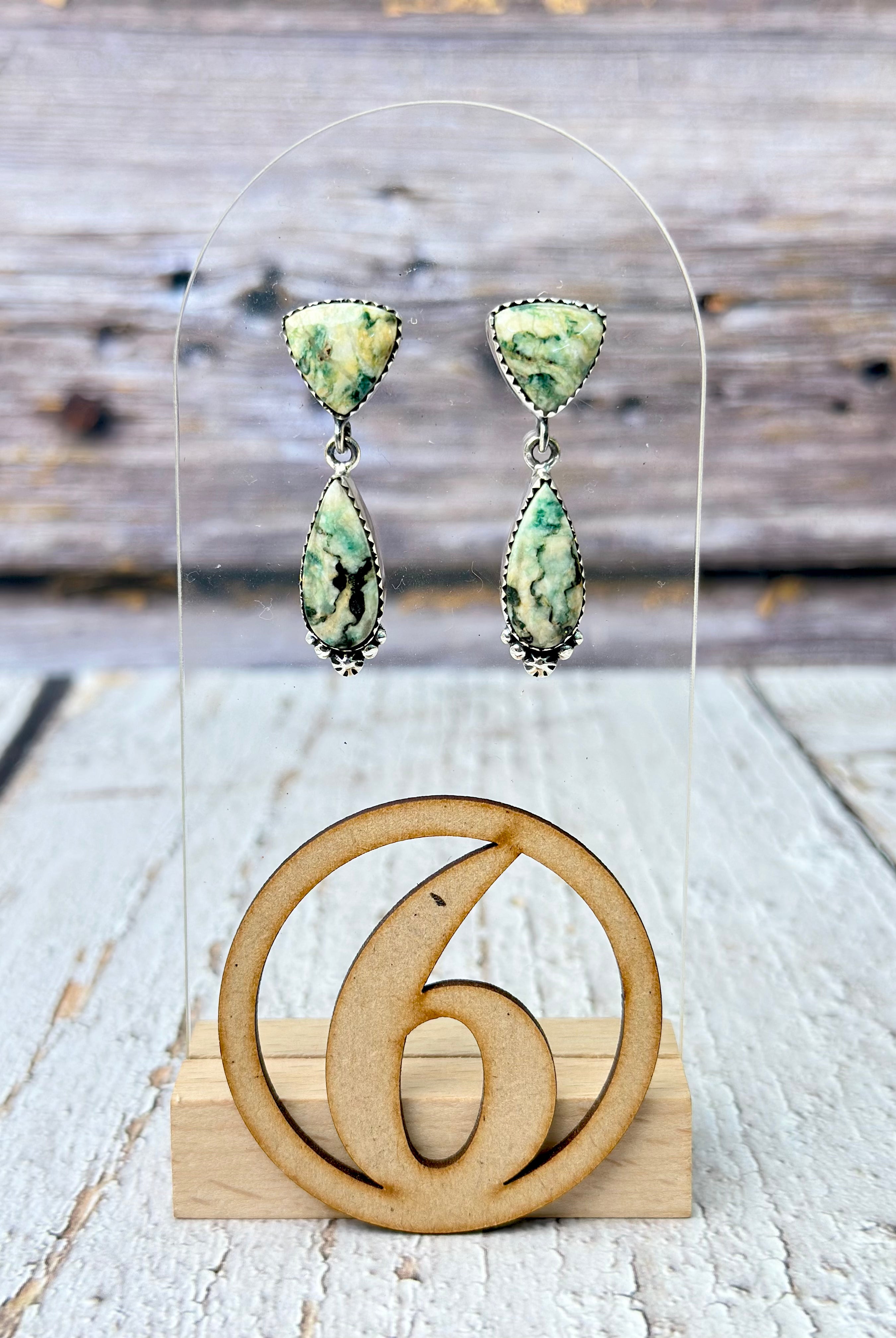 Multi Slab Earrings-Earrings-Krush Kandy, Women's Online Fashion Boutique Located in Phoenix, Arizona (Scottsdale Area)