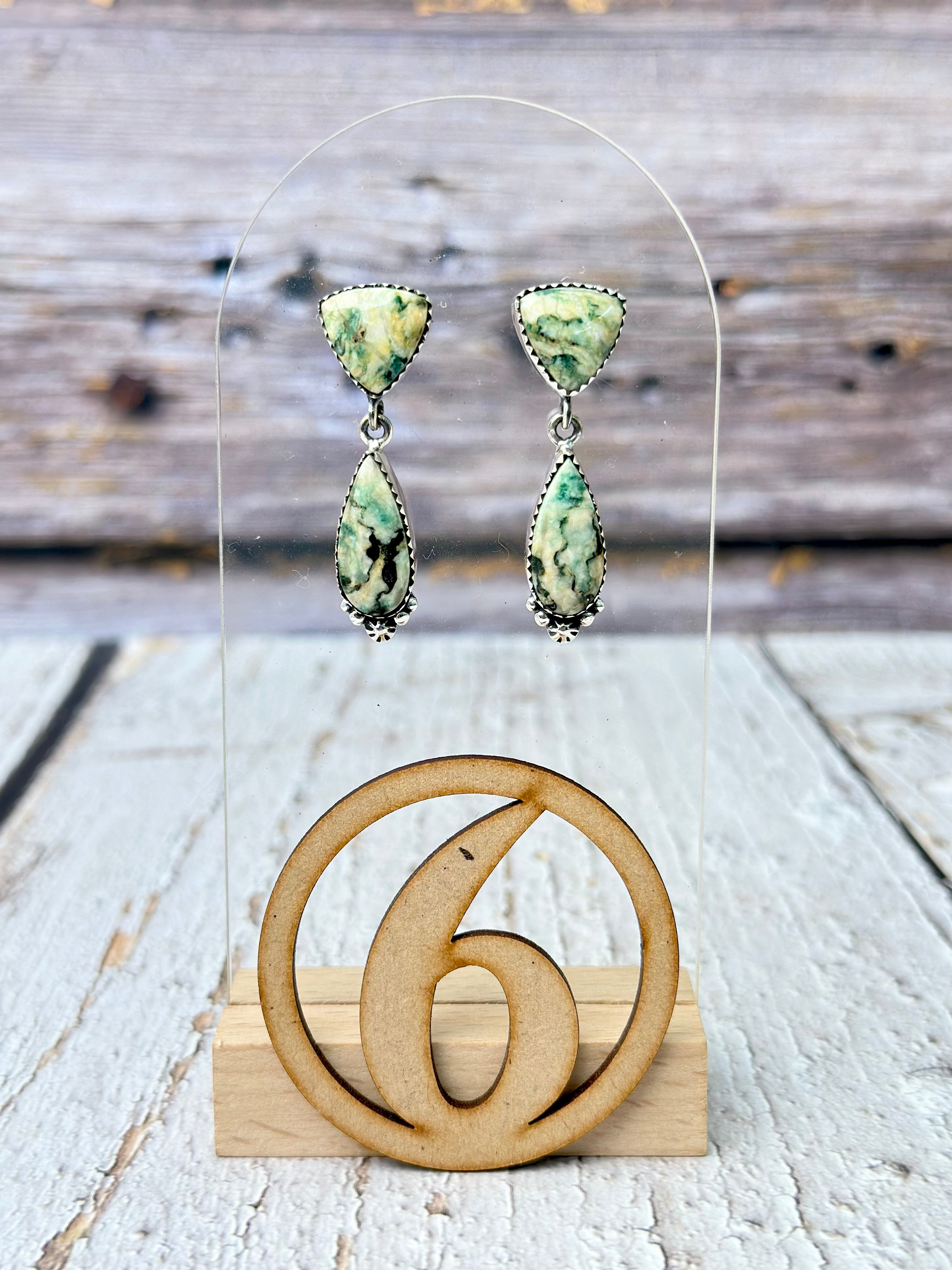 Multi Slab Earrings-Earrings-Krush Kandy, Women's Online Fashion Boutique Located in Phoenix, Arizona (Scottsdale Area)