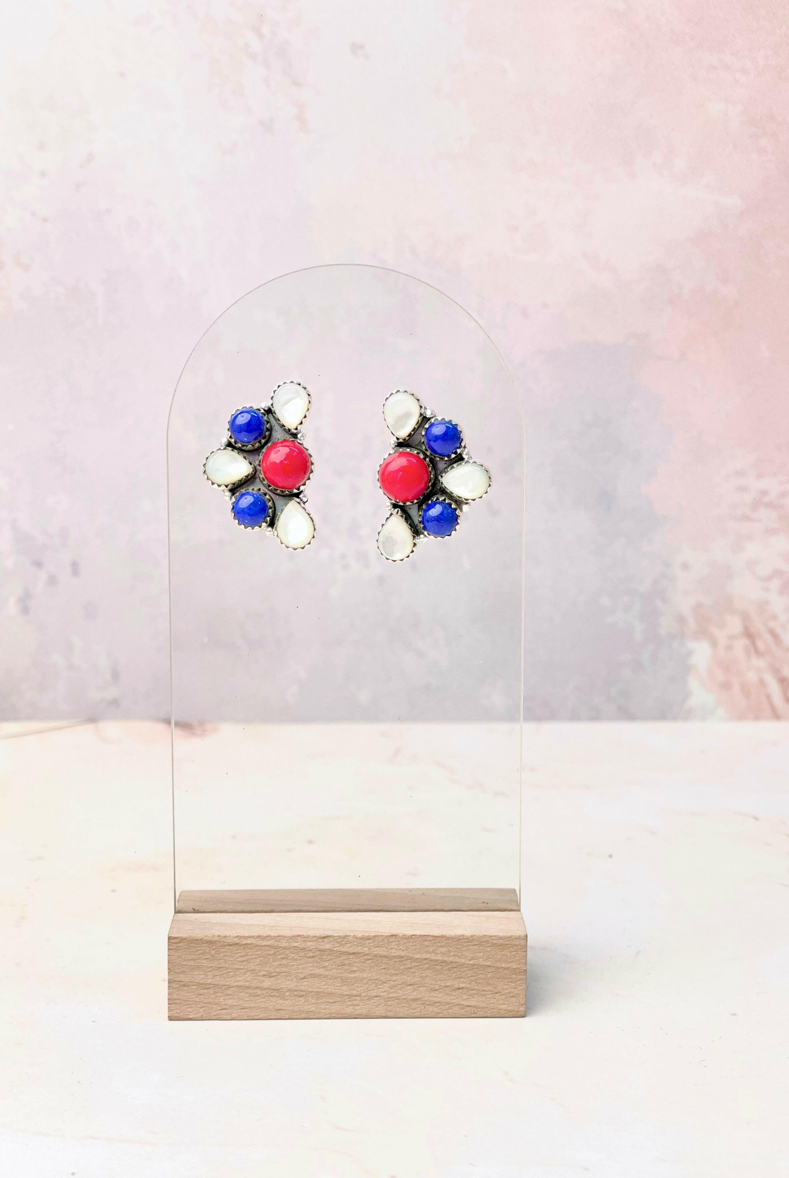 Cactus Fire Drops Studs-Earrings-Krush Kandy, Women's Online Fashion Boutique Located in Phoenix, Arizona (Scottsdale Area)