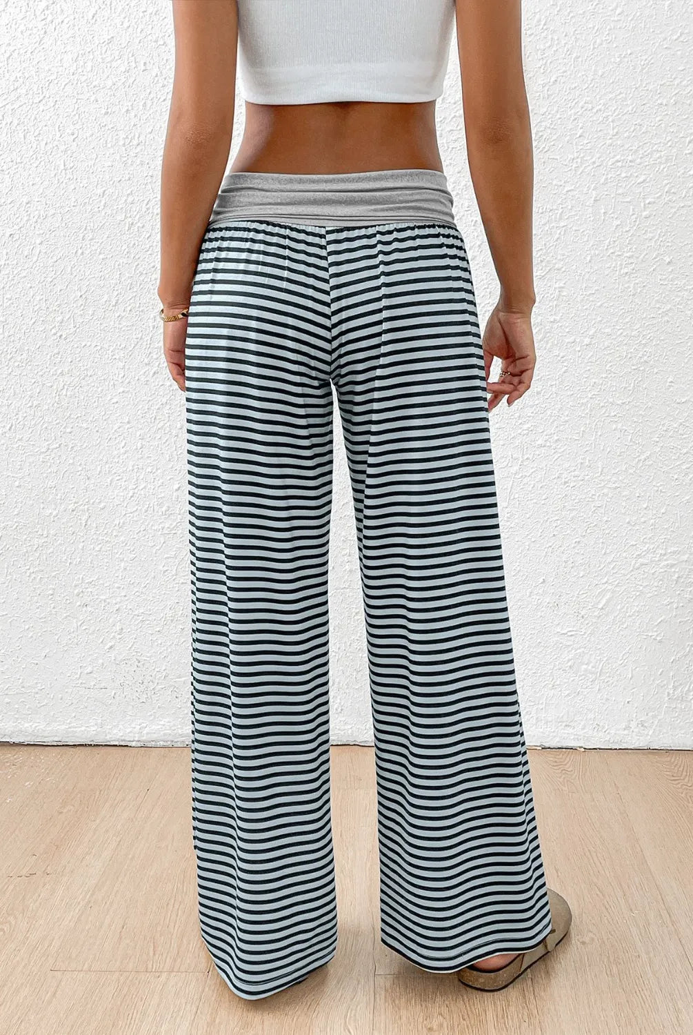 Striped Wide Leg Pants-Krush Kandy, Women's Online Fashion Boutique Located in Phoenix, Arizona (Scottsdale Area)