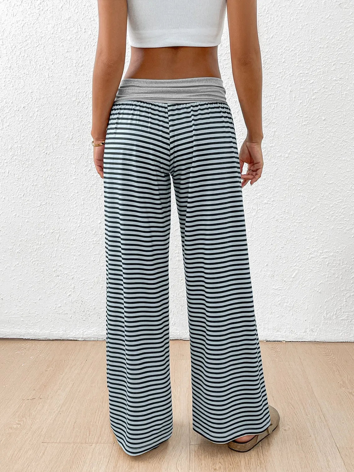 Striped Wide Leg Pants-Krush Kandy, Women's Online Fashion Boutique Located in Phoenix, Arizona (Scottsdale Area)