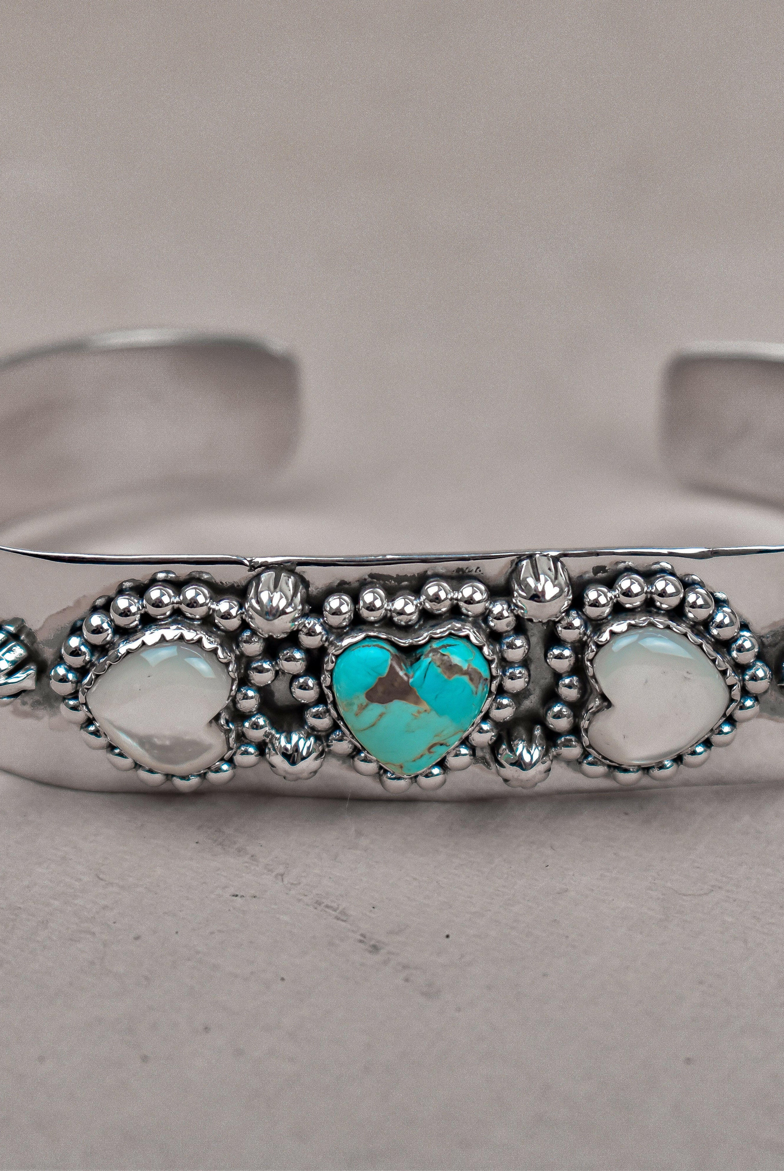 Heartfelt Trio Cuff Bracelet-Cuffs-Krush Kandy, Women's Online Fashion Boutique Located in Phoenix, Arizona (Scottsdale Area)