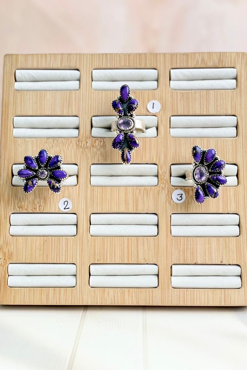 Berry Dahlia One of a Kind Boho Rings-Rings-Krush Kandy, Women's Online Fashion Boutique Located in Phoenix, Arizona (Scottsdale Area)