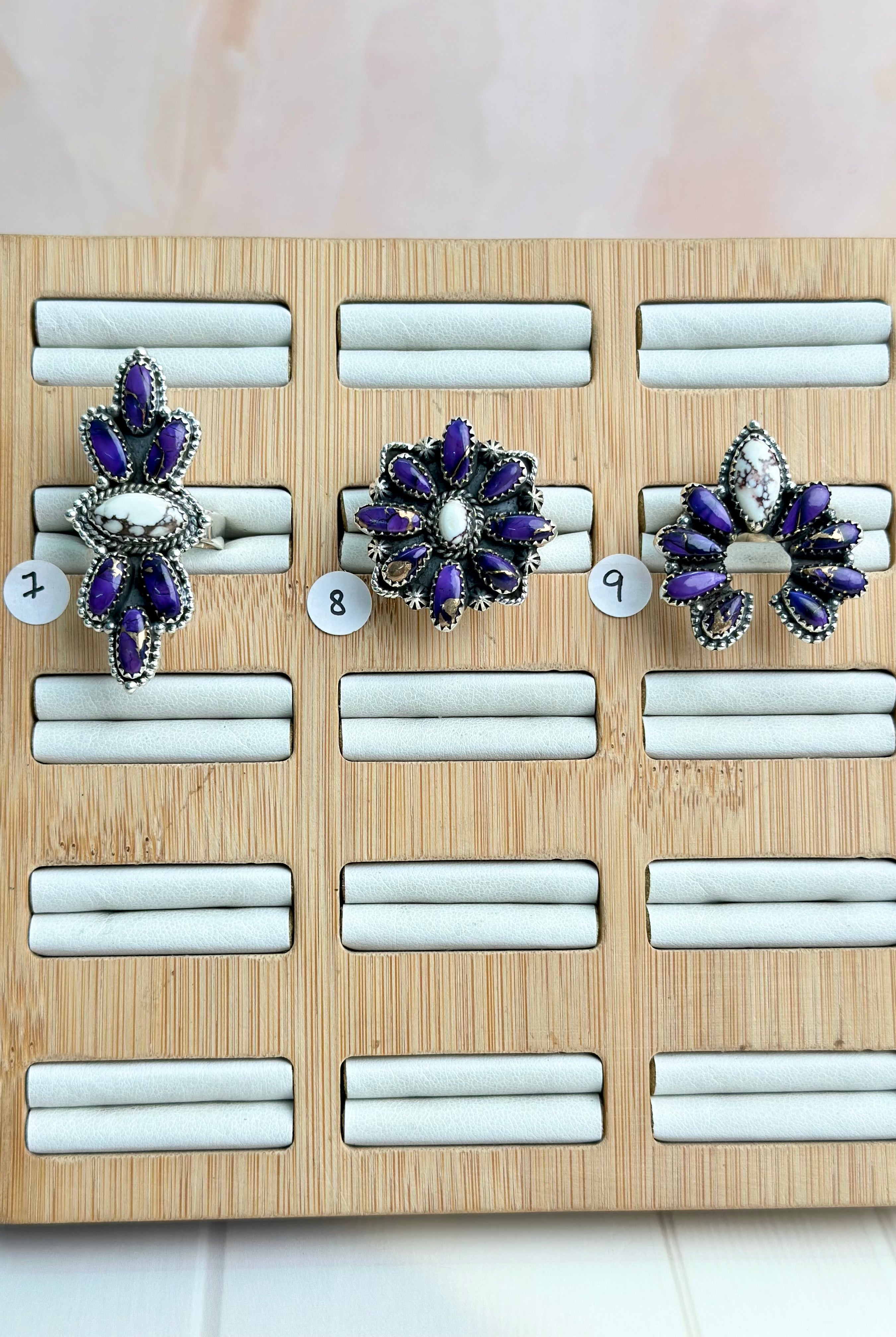 One of a Kind Boho Dahlia Rings-Rings-Krush Kandy, Women's Online Fashion Boutique Located in Phoenix, Arizona (Scottsdale Area)