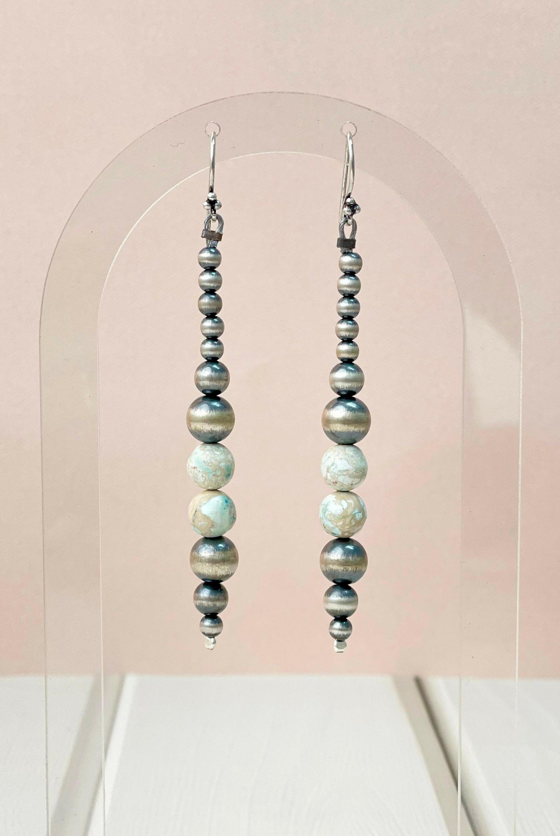Kristyn's Desert Jasper Earrings-Earrings-Krush Kandy, Women's Online Fashion Boutique Located in Phoenix, Arizona (Scottsdale Area)