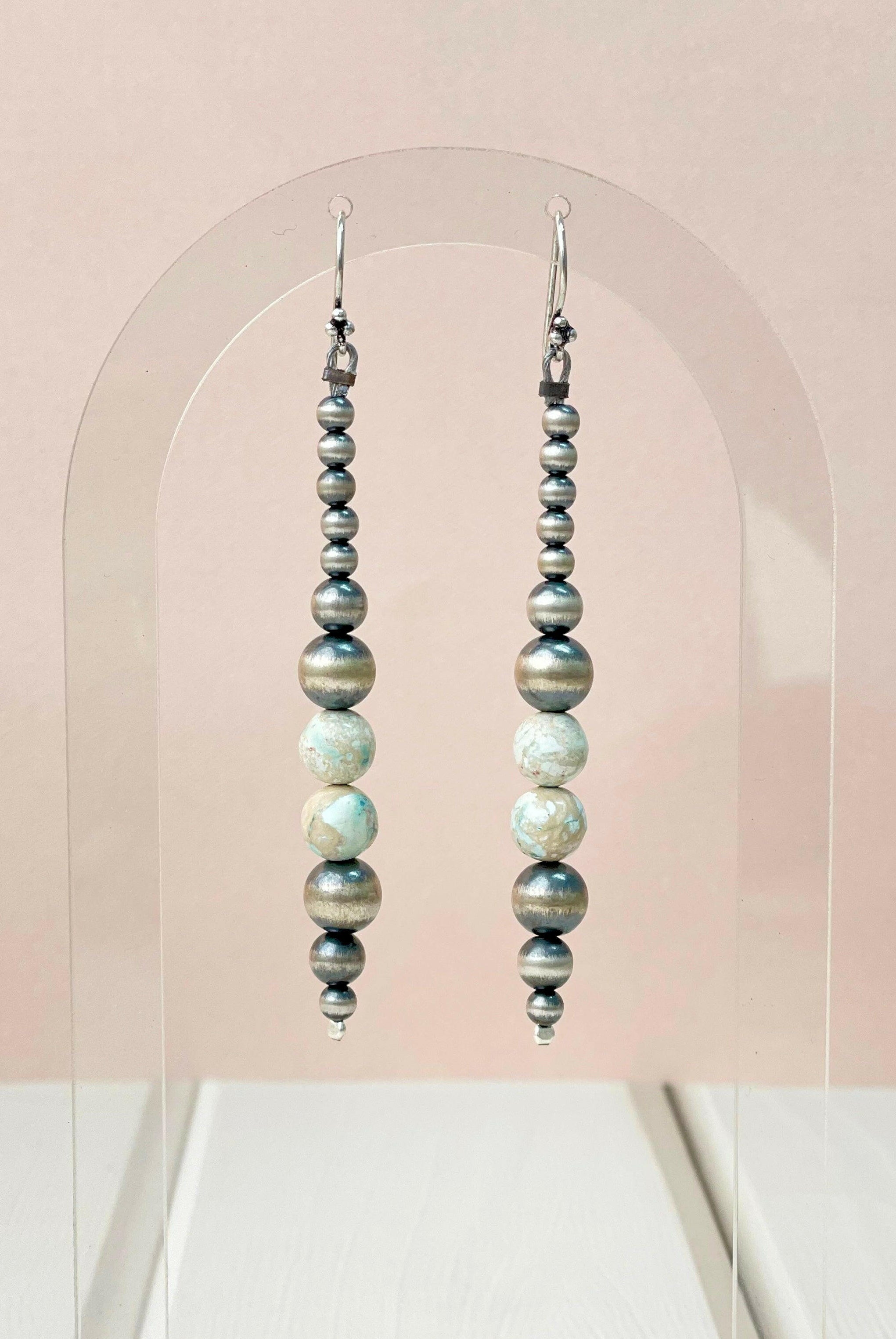 Kristyn's Desert Jasper Earrings-Earrings-Krush Kandy, Women's Online Fashion Boutique Located in Phoenix, Arizona (Scottsdale Area)