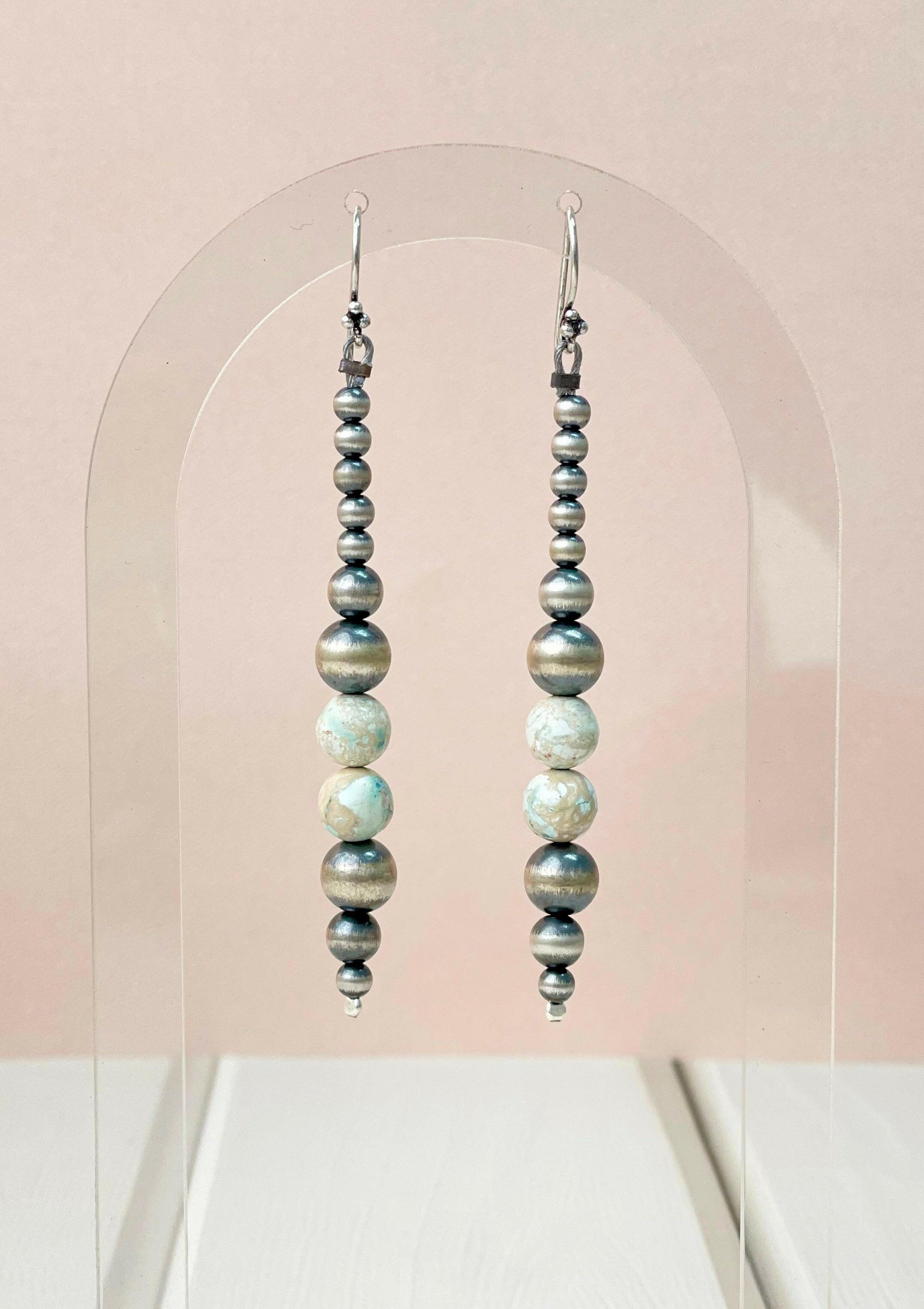 Kristyn's Desert Jasper Earrings-Earrings-Krush Kandy, Women's Online Fashion Boutique Located in Phoenix, Arizona (Scottsdale Area)