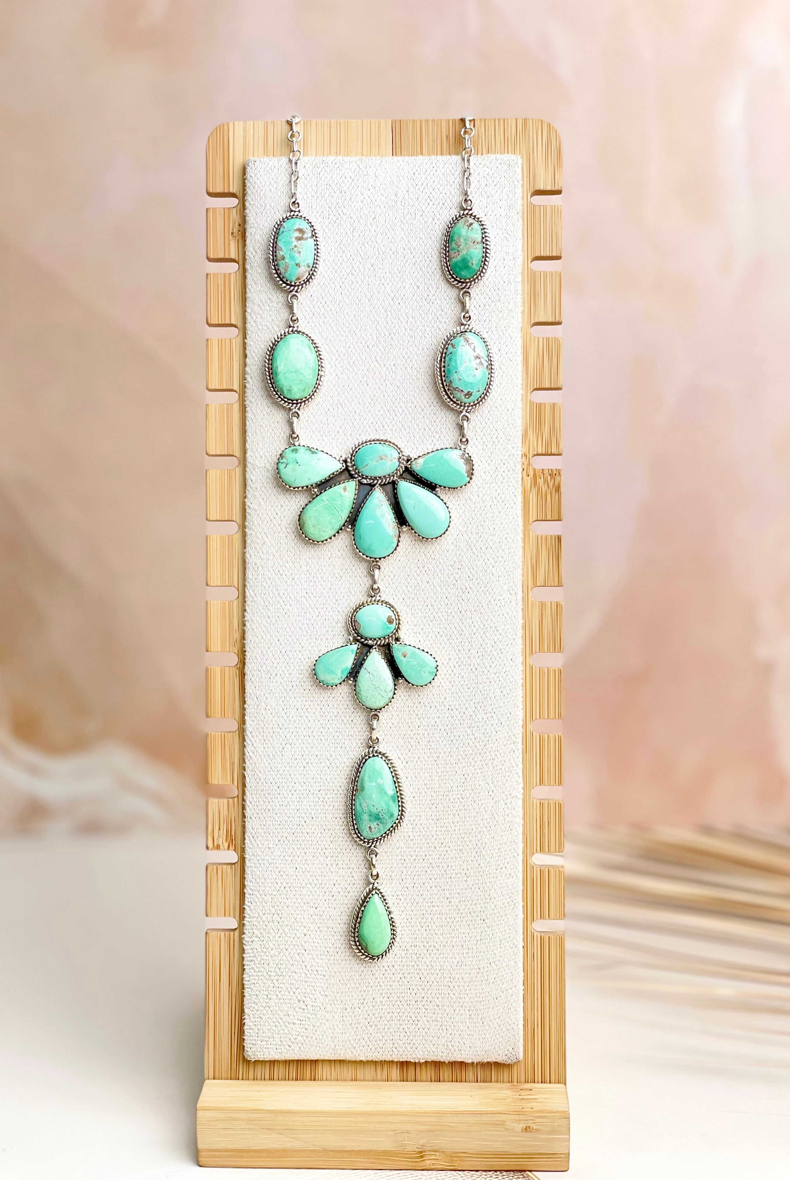 Australian Varascite Statement Necklace Sno 24-Necklaces-Krush Kandy, Women's Online Fashion Boutique Located in Phoenix, Arizona (Scottsdale Area)