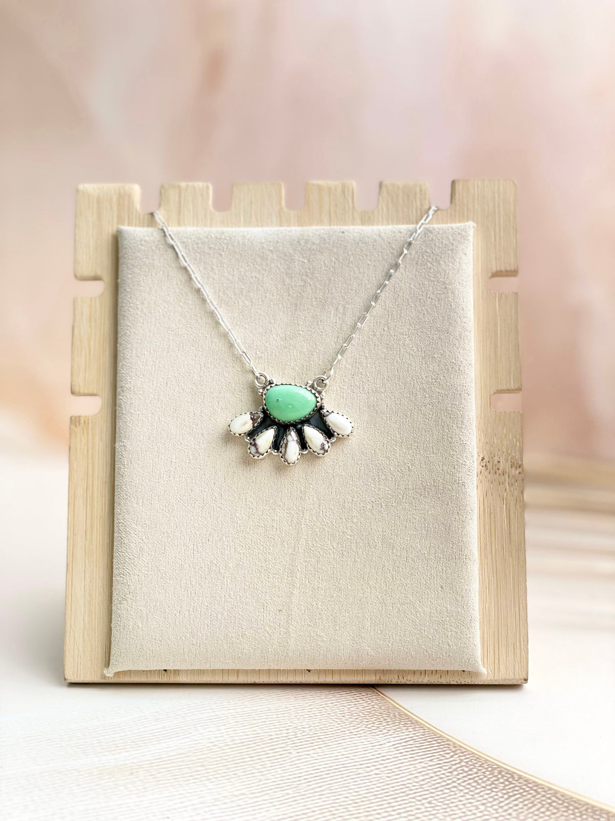 Wild Horse & Varascite Necklace Sno 7-Necklaces-Krush Kandy, Women's Online Fashion Boutique Located in Phoenix, Arizona (Scottsdale Area)