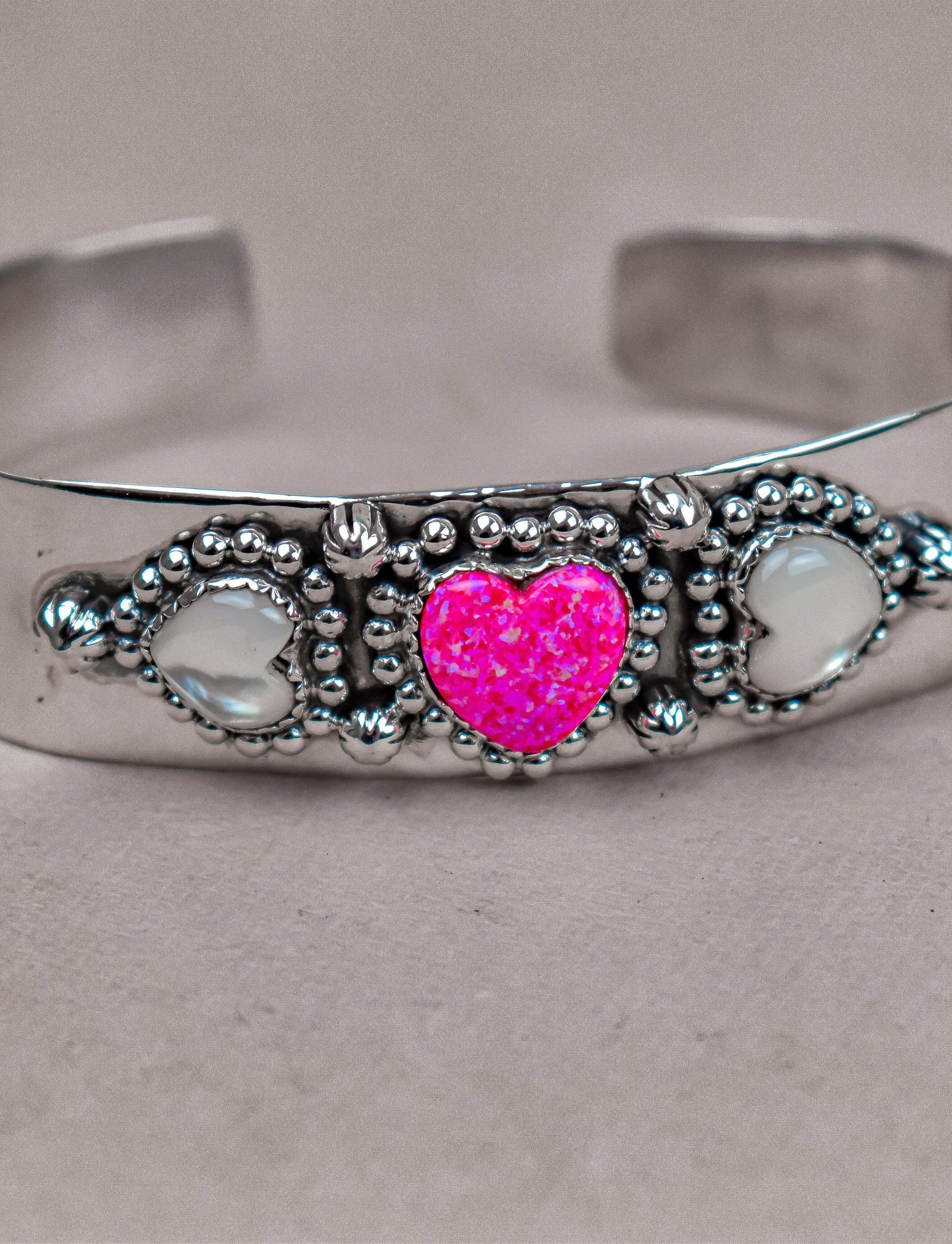 Heartfelt Trio Cuff Bracelet-Cuffs-Krush Kandy, Women's Online Fashion Boutique Located in Phoenix, Arizona (Scottsdale Area)