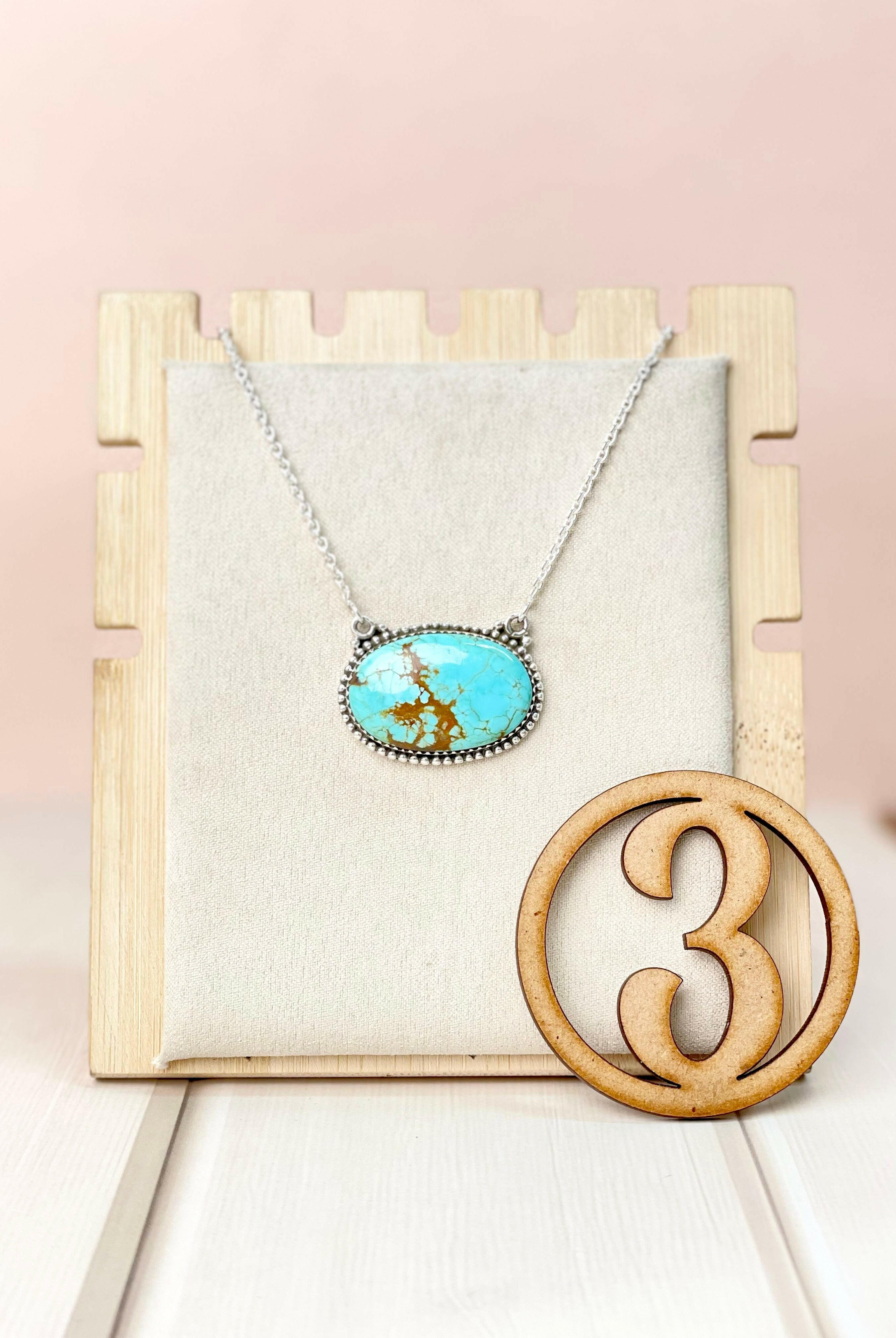 No. 8 Slab Chain Pendants Bno. 3-Necklaces-Krush Kandy, Women's Online Fashion Boutique Located in Phoenix, Arizona (Scottsdale Area)