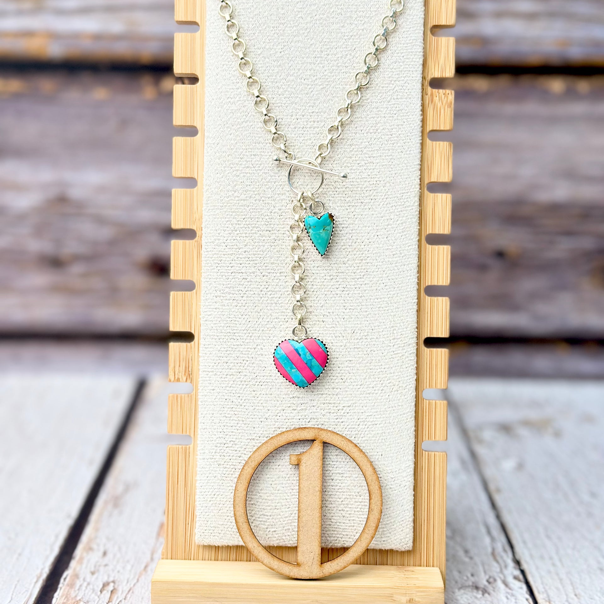 Way To Your Heart Checkered & Stripe Necklaces-Necklaces-Krush Kandy, Women's Online Fashion Boutique Located in Phoenix, Arizona (Scottsdale Area)