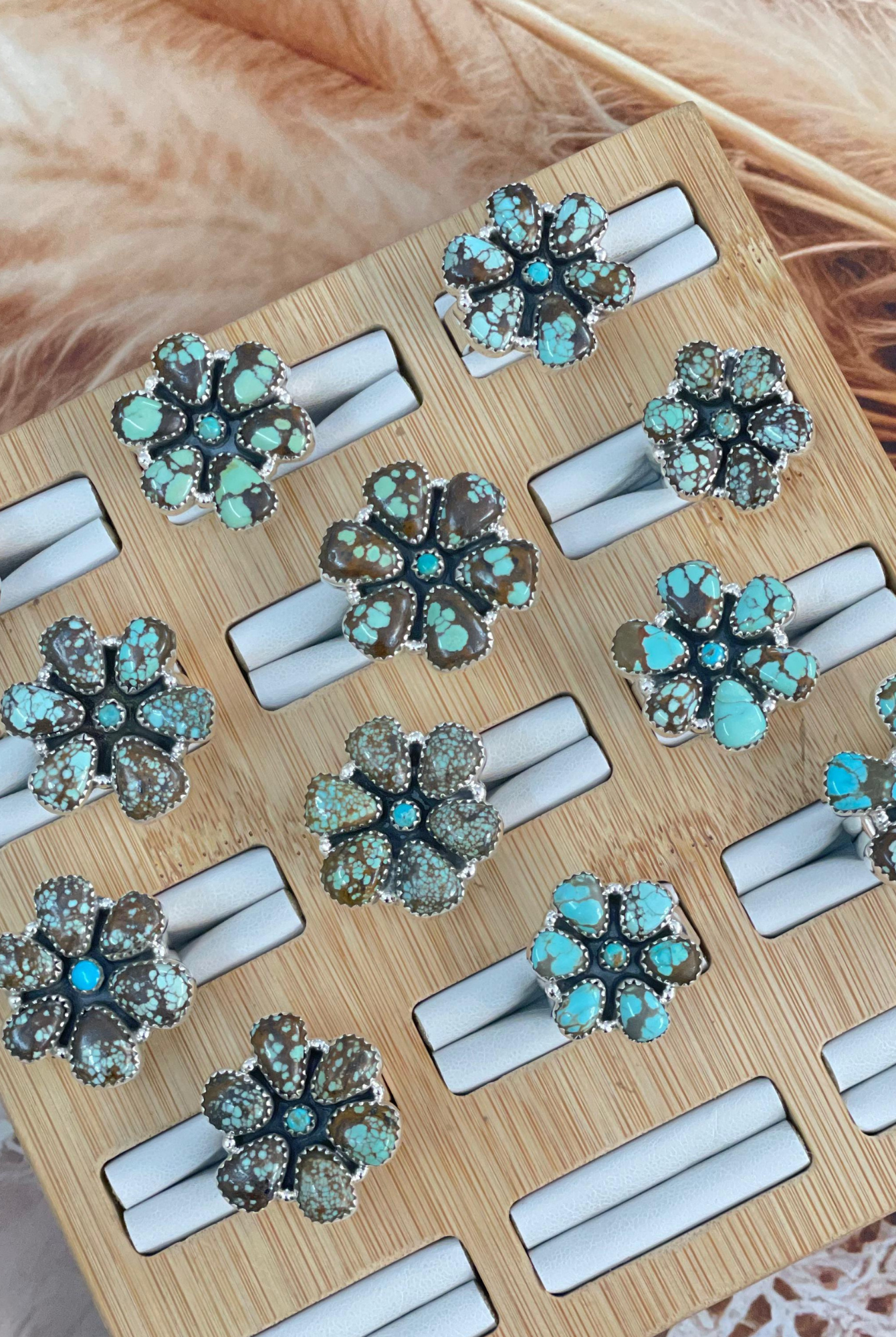 Mine 8 Blooming Stone Rings-Rings-Krush Kandy, Women's Online Fashion Boutique Located in Phoenix, Arizona (Scottsdale Area)