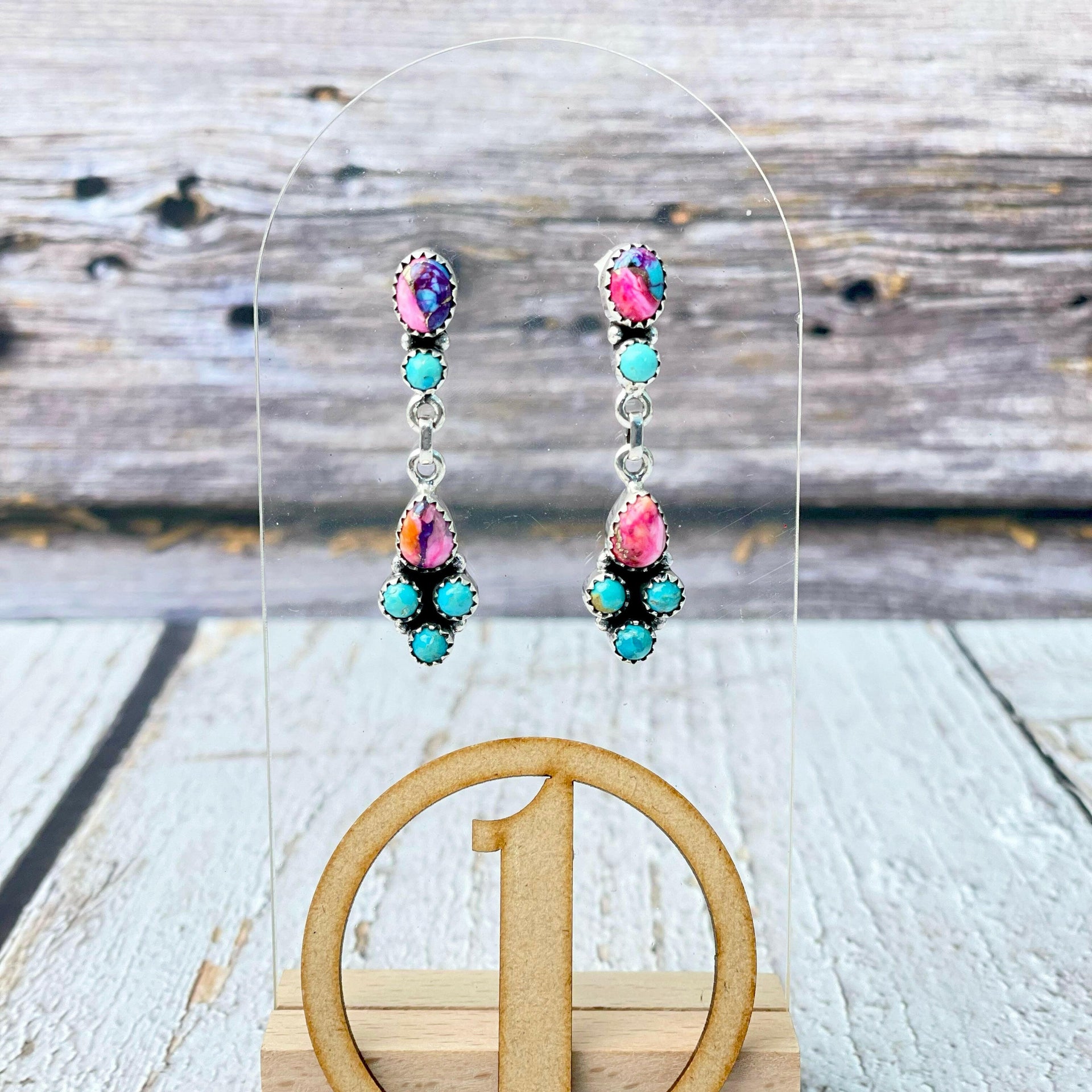 Enya's Delight Stone Earrings-Earrings-Krush Kandy, Women's Online Fashion Boutique Located in Phoenix, Arizona (Scottsdale Area)