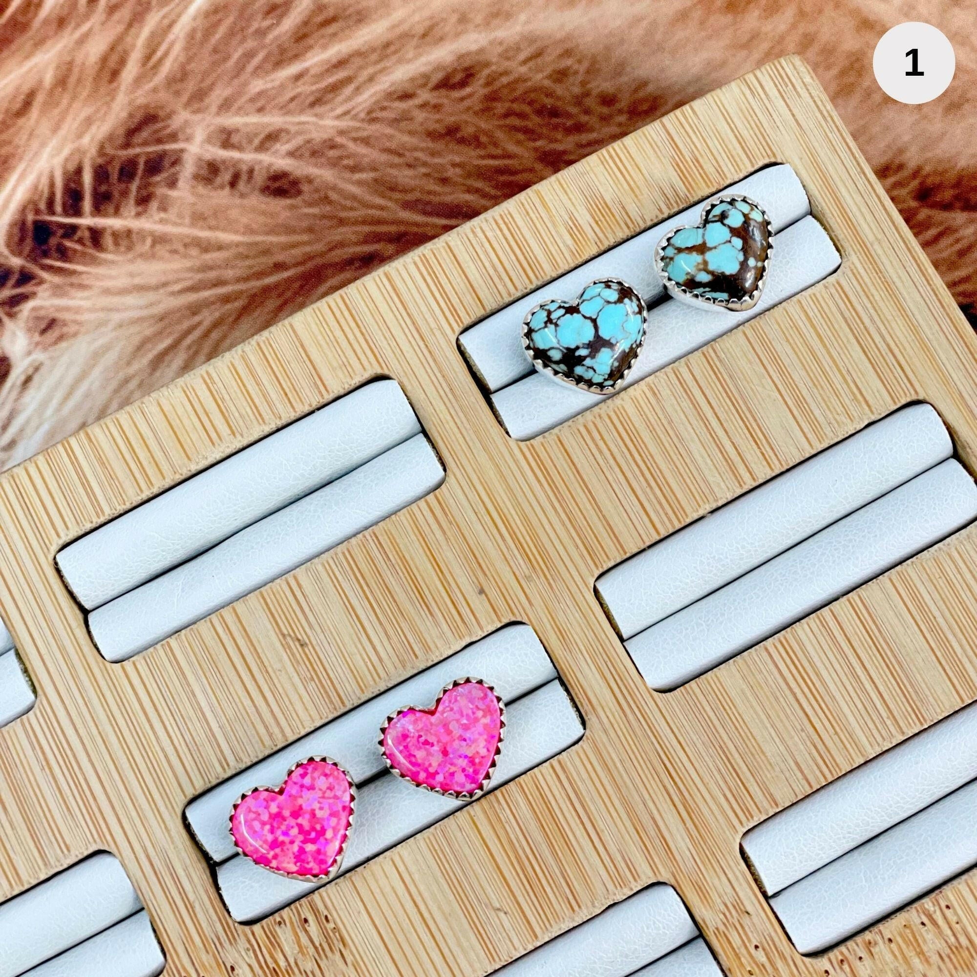 Little Heart Stud Earrings | MADE TO ORDER-Stud Earrings-Krush Kandy, Women's Online Fashion Boutique Located in Phoenix, Arizona (Scottsdale Area)