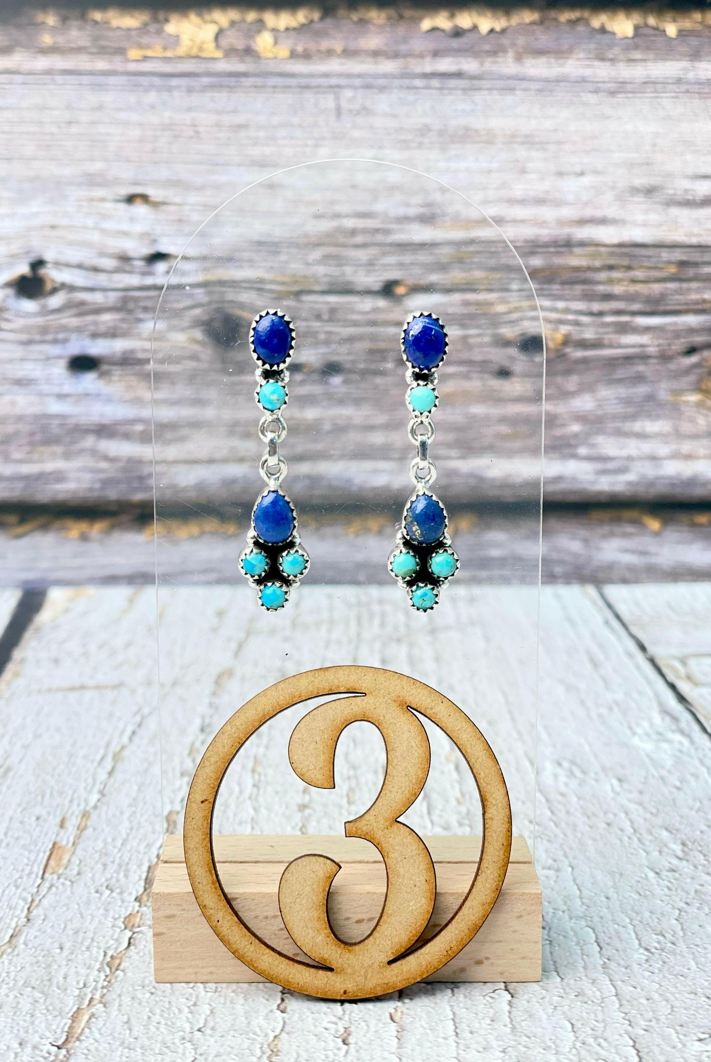 Enya's Delight Stone Earrings-Earrings-Krush Kandy, Women's Online Fashion Boutique Located in Phoenix, Arizona (Scottsdale Area)