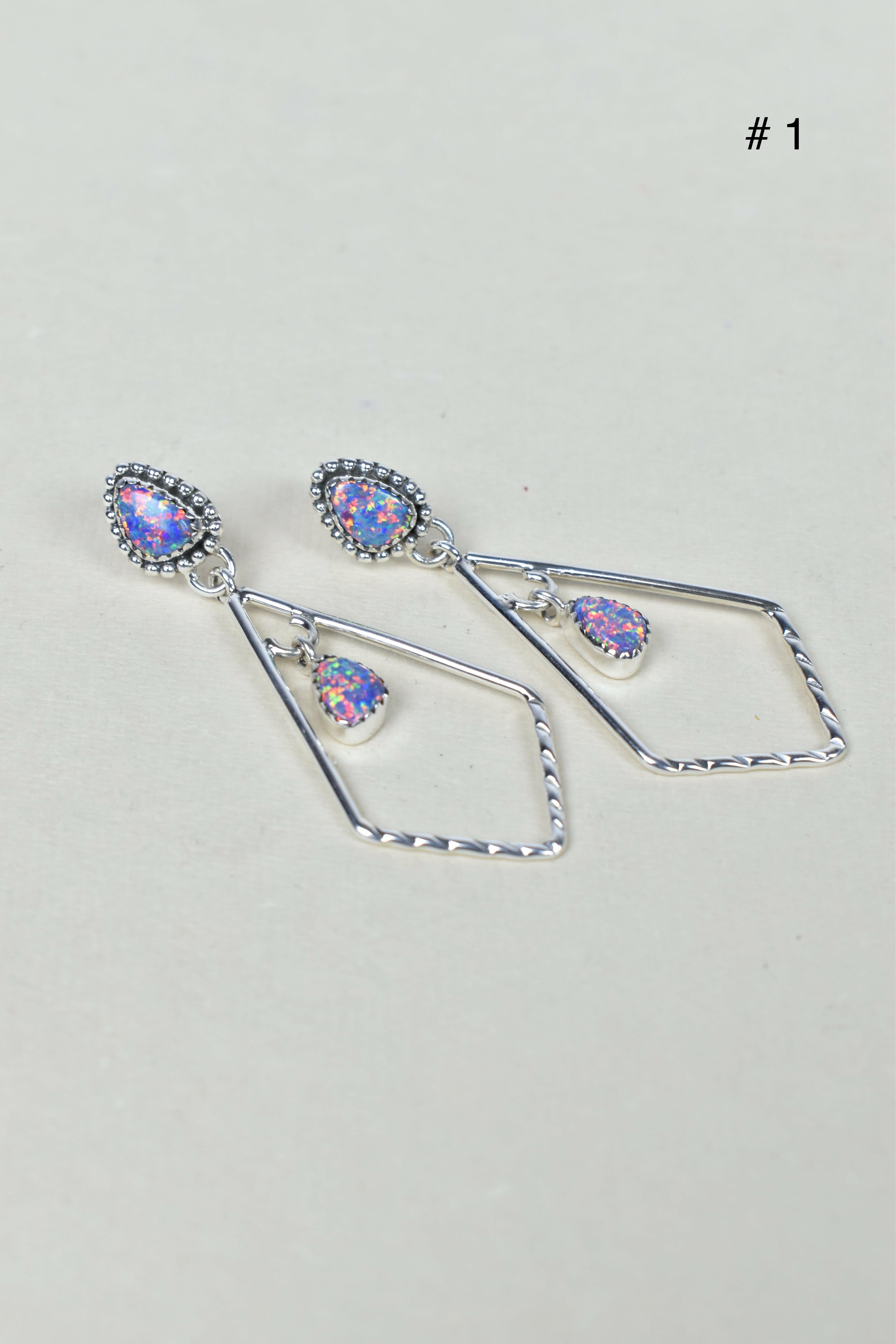 Skyborne Celestial Elegance Dangle Earrings-Drop Earrings-Krush Kandy, Women's Online Fashion Boutique Located in Phoenix, Arizona (Scottsdale Area)