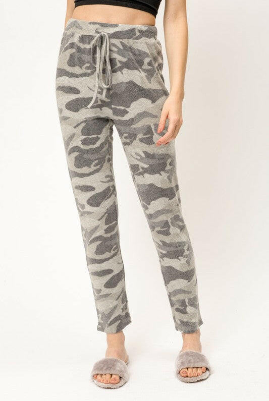 Soft Camouflage Lady Joggers-Joggers-Krush Kandy, Women's Online Fashion Boutique Located in Phoenix, Arizona (Scottsdale Area)