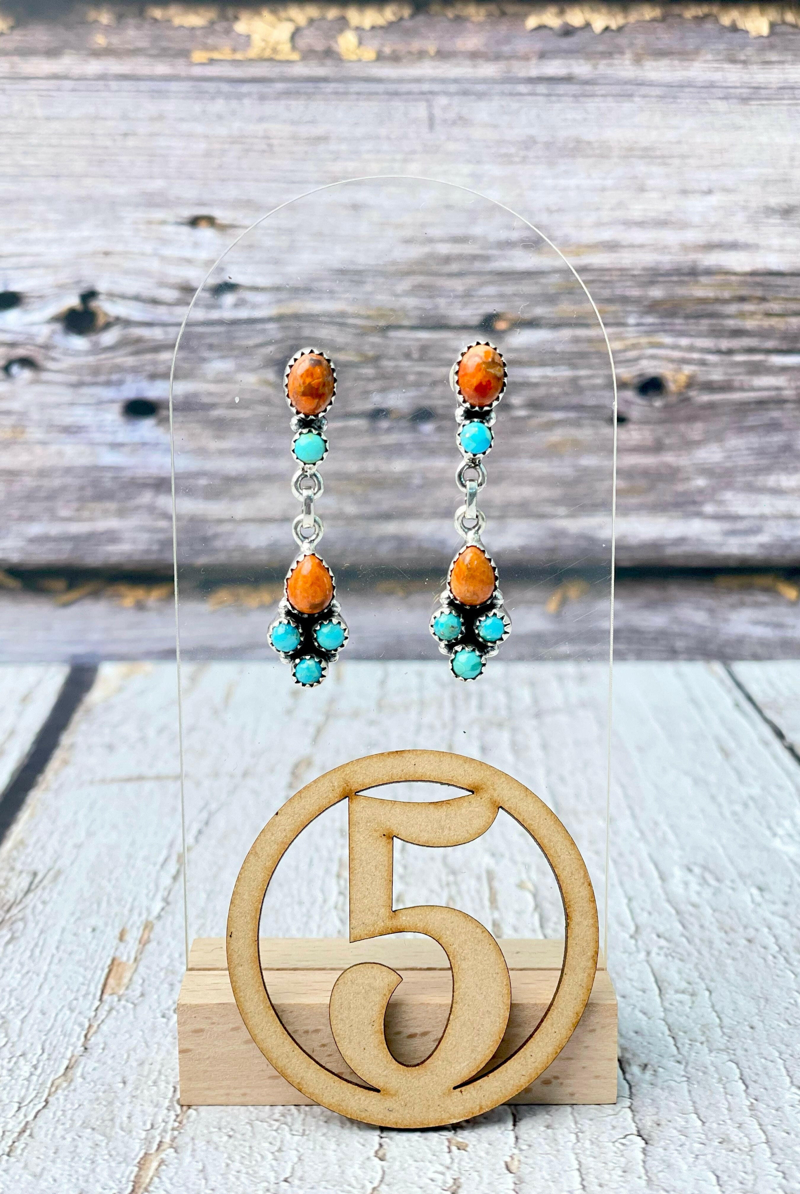 Enya's Delight Stone Earrings-Earrings-Krush Kandy, Women's Online Fashion Boutique Located in Phoenix, Arizona (Scottsdale Area)