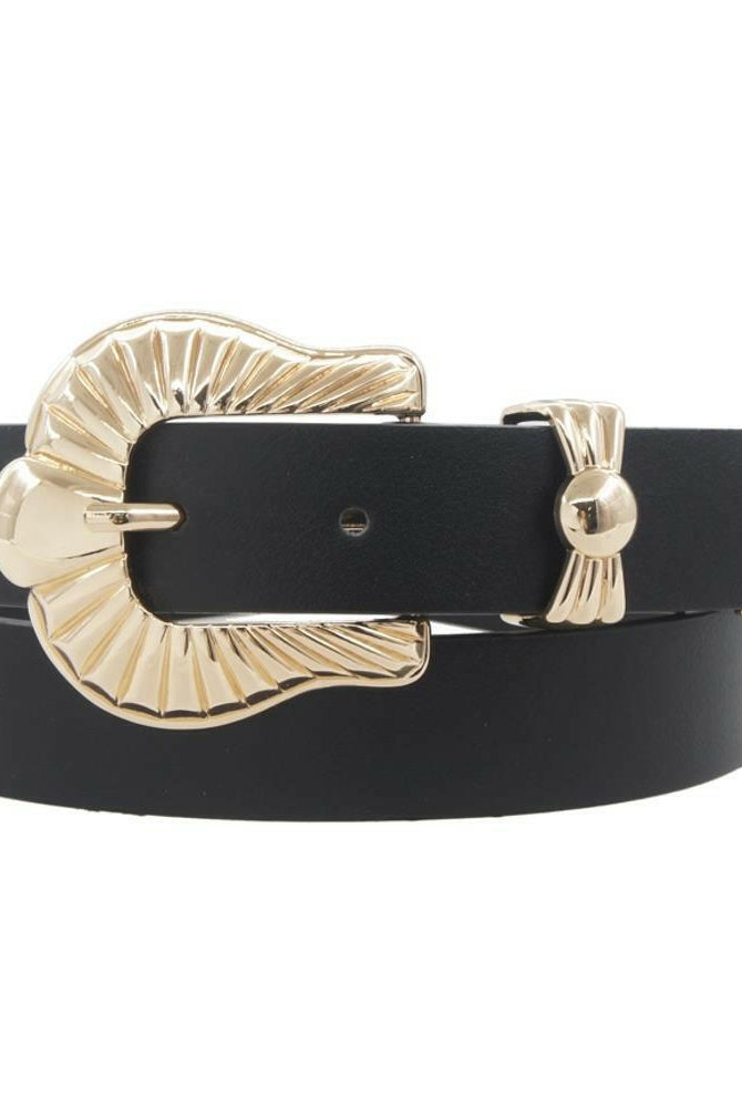 Western Style Black Belt-Belts-Krush Kandy, Women's Online Fashion Boutique Located in Phoenix, Arizona (Scottsdale Area)