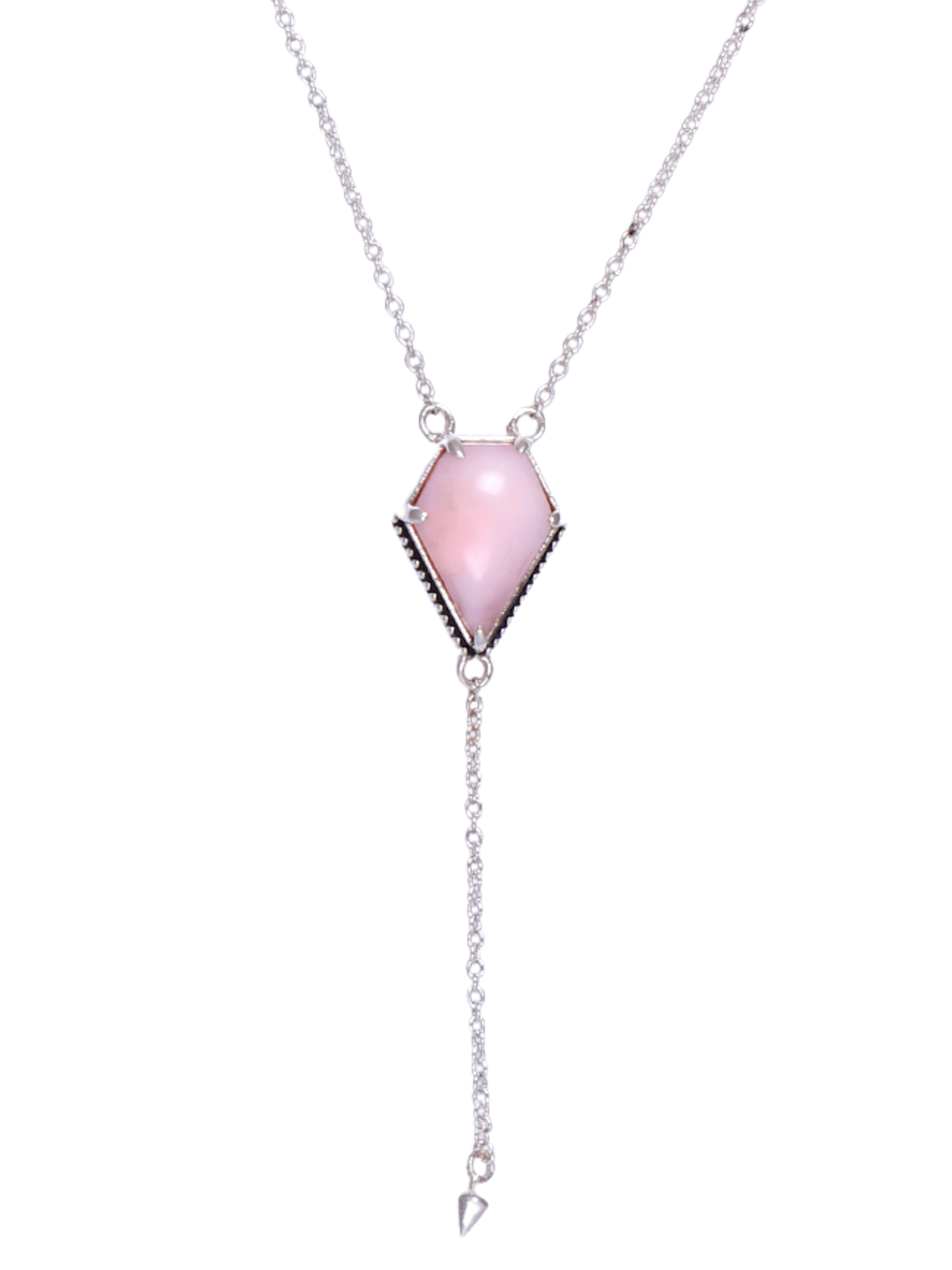 Victoria's Lariat Stone Slab Necklace-Necklaces-Krush Kandy, Women's Online Fashion Boutique Located in Phoenix, Arizona (Scottsdale Area)