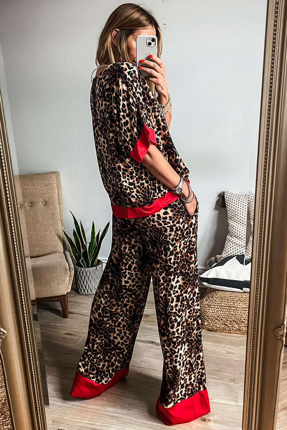 Animal Print Lounge Set-Loungewear-Krush Kandy, Women's Online Fashion Boutique Located in Phoenix, Arizona (Scottsdale Area)