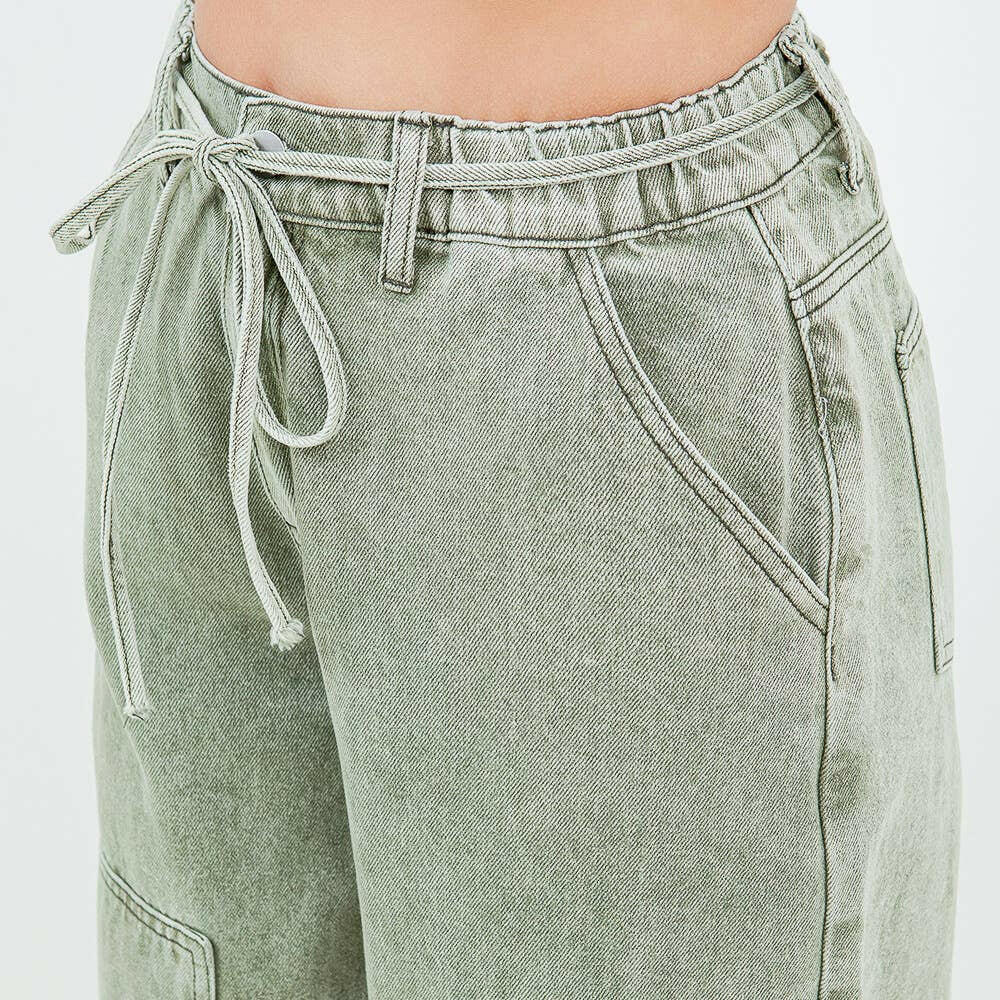 Color Washed Barrel Fit Pants-PANTS-Krush Kandy, Women's Online Fashion Boutique Located in Phoenix, Arizona (Scottsdale Area)