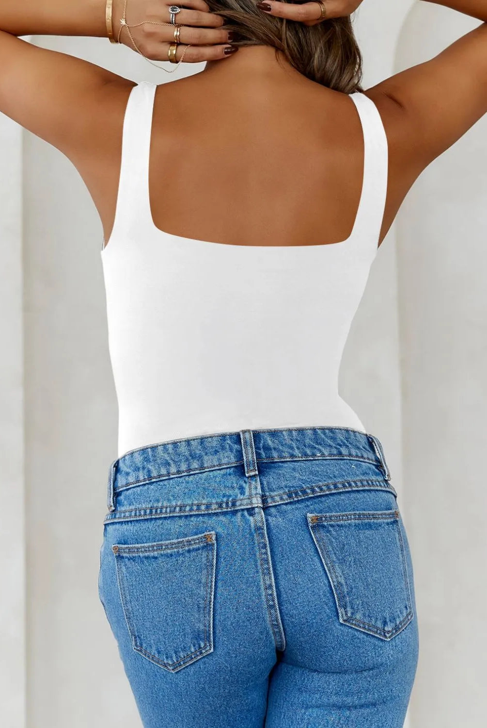 Solid Color Wide Strap Cami-Krush Kandy, Women's Online Fashion Boutique Located in Phoenix, Arizona (Scottsdale Area)