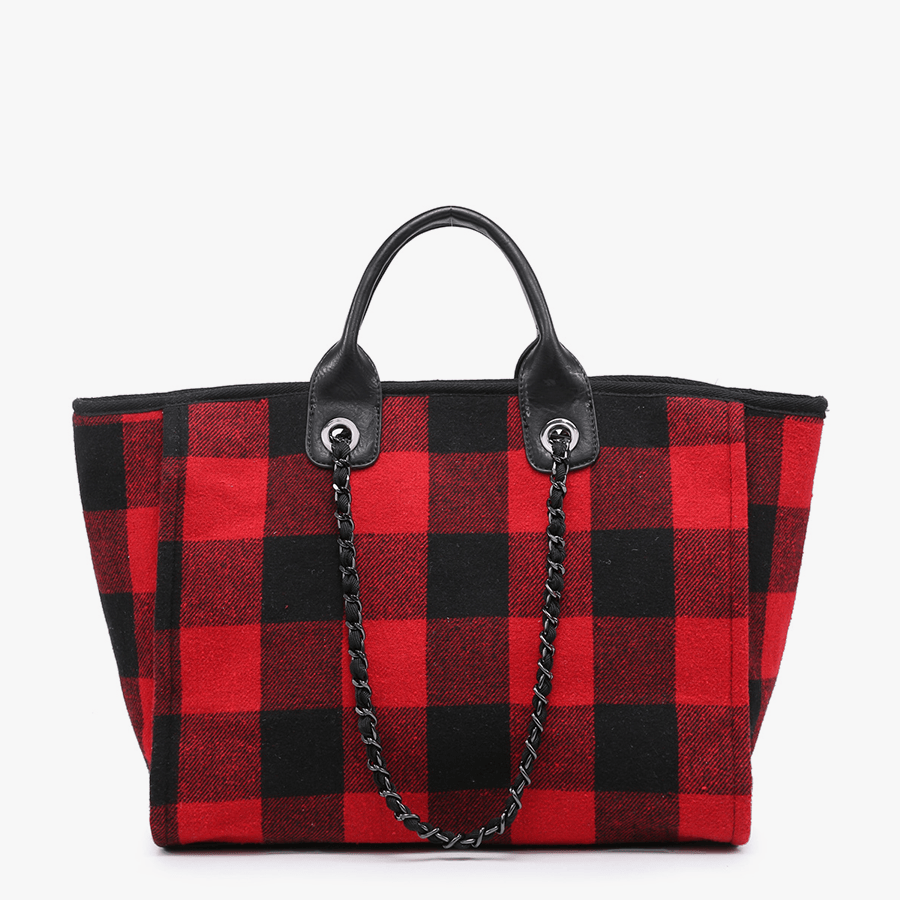 Kristina Women's Satchel with Chain Strap-handbag-Krush Kandy, Women's Online Fashion Boutique Located in Phoenix, Arizona (Scottsdale Area)