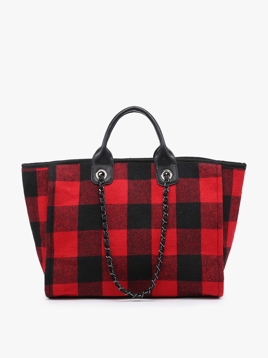 Kristina Women's Satchel with Chain Strap-handbag-Krush Kandy, Women's Online Fashion Boutique Located in Phoenix, Arizona (Scottsdale Area)