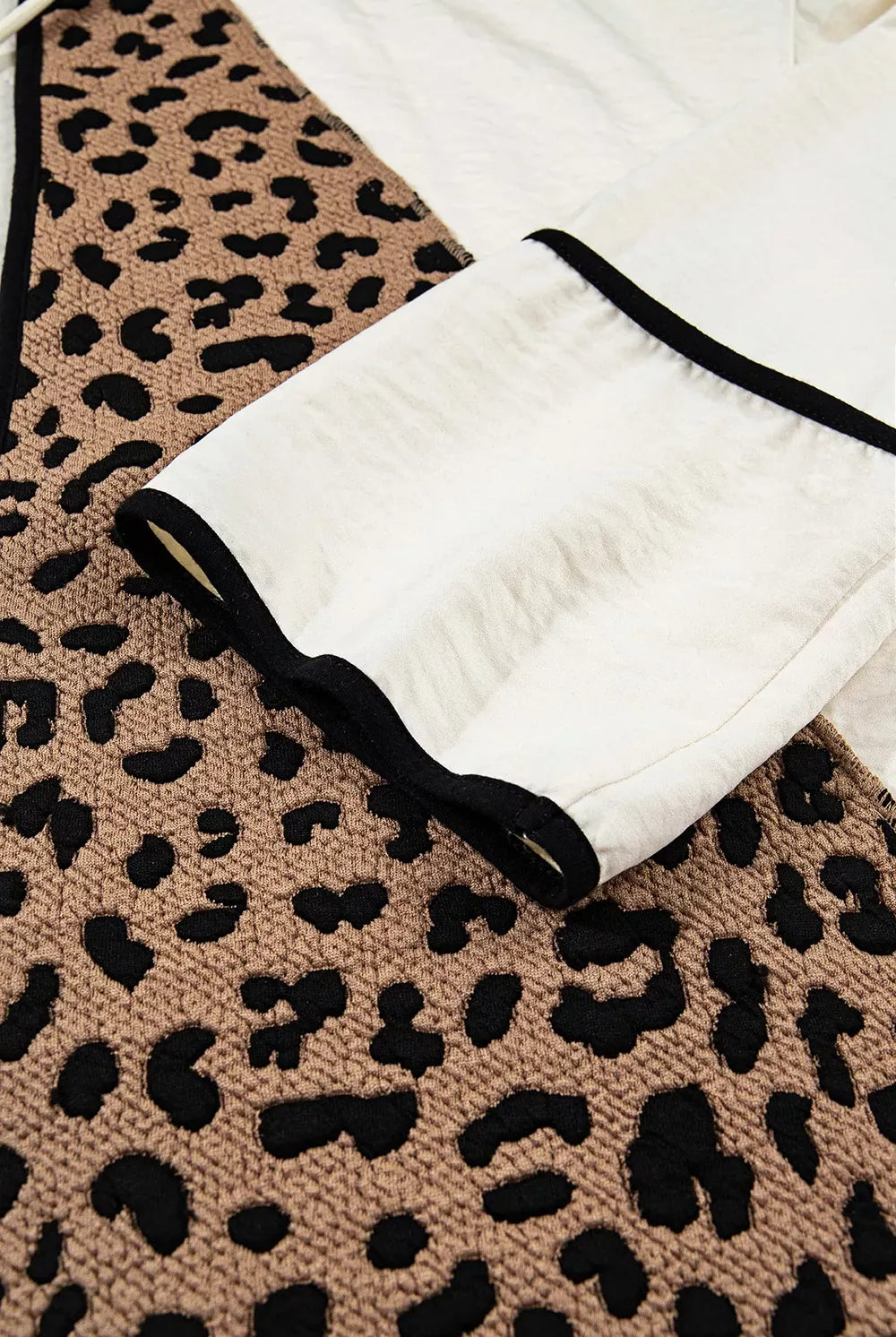 Drawstring Leopard Long Sleeve Hooded Jacket-Jacket-Krush Kandy, Women's Online Fashion Boutique Located in Phoenix, Arizona (Scottsdale Area)