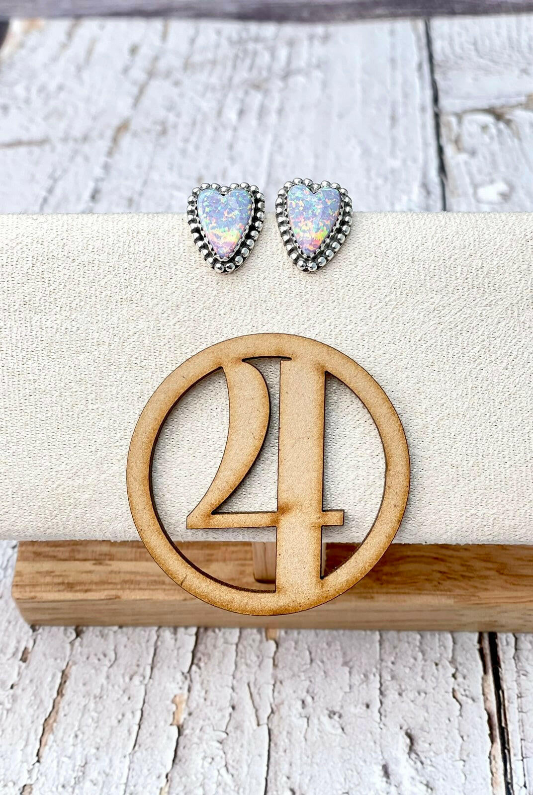 Long Heart Slab Earrings-Earrings-Krush Kandy, Women's Online Fashion Boutique Located in Phoenix, Arizona (Scottsdale Area)