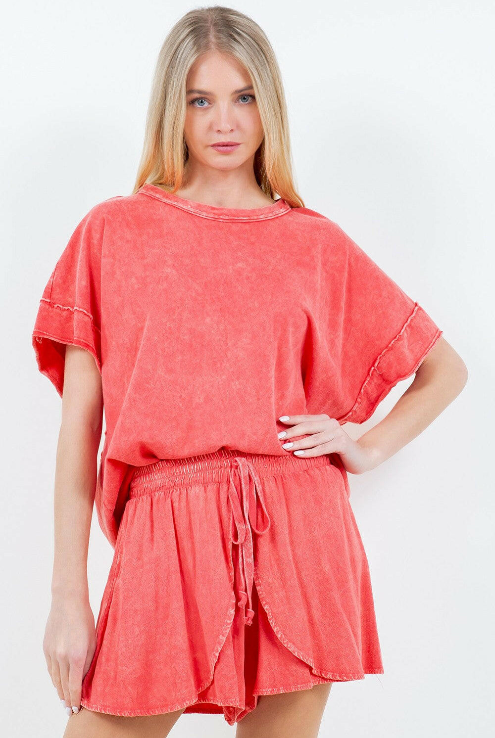 Mineral Wash Butterfly Appliques Sleeveless Top-Tops-Krush Kandy, Women's Online Fashion Boutique Located in Phoenix, Arizona (Scottsdale Area)