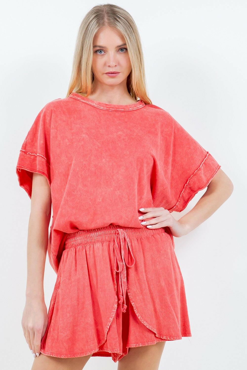 Mineral Wash Butterfly Appliques Sleeveless Top-Tops-Krush Kandy, Women's Online Fashion Boutique Located in Phoenix, Arizona (Scottsdale Area)