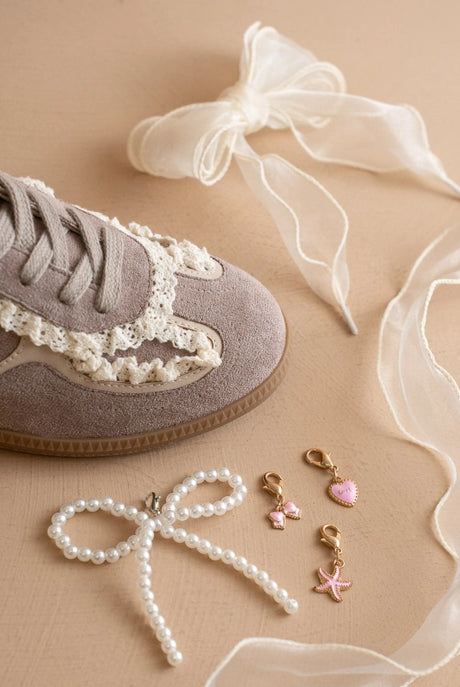 The April - Lace-trimmed Retro Sneaker-Shoes-Krush Kandy, Women's Online Fashion Boutique Located in Phoenix, Arizona (Scottsdale Area)