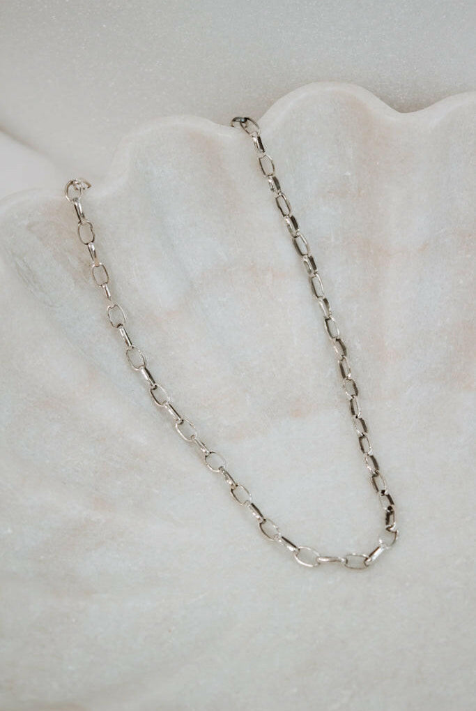 Bold Sterling Chain Necklace MADE TO ORDER-Chain Necklaces-Krush Kandy, Women's Online Fashion Boutique Located in Phoenix, Arizona (Scottsdale Area)