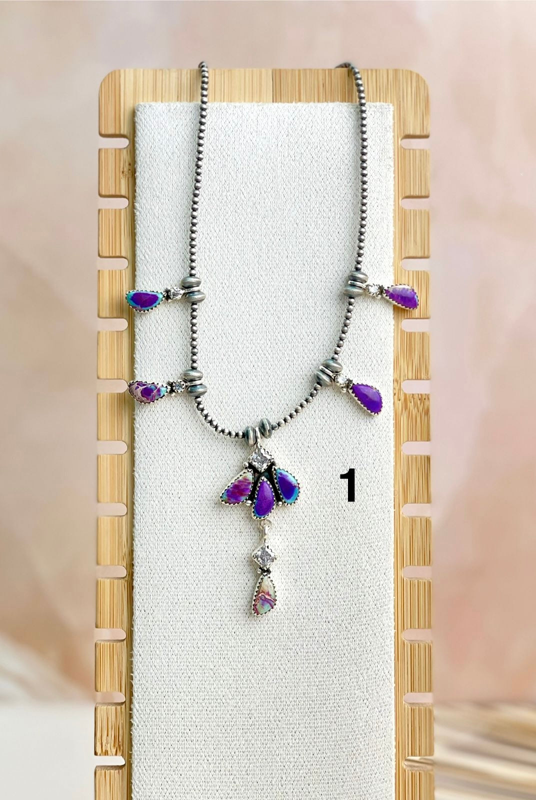 Desert Pearls Jasper Necklace sno 11-Necklaces-Krush Kandy, Women's Online Fashion Boutique Located in Phoenix, Arizona (Scottsdale Area)