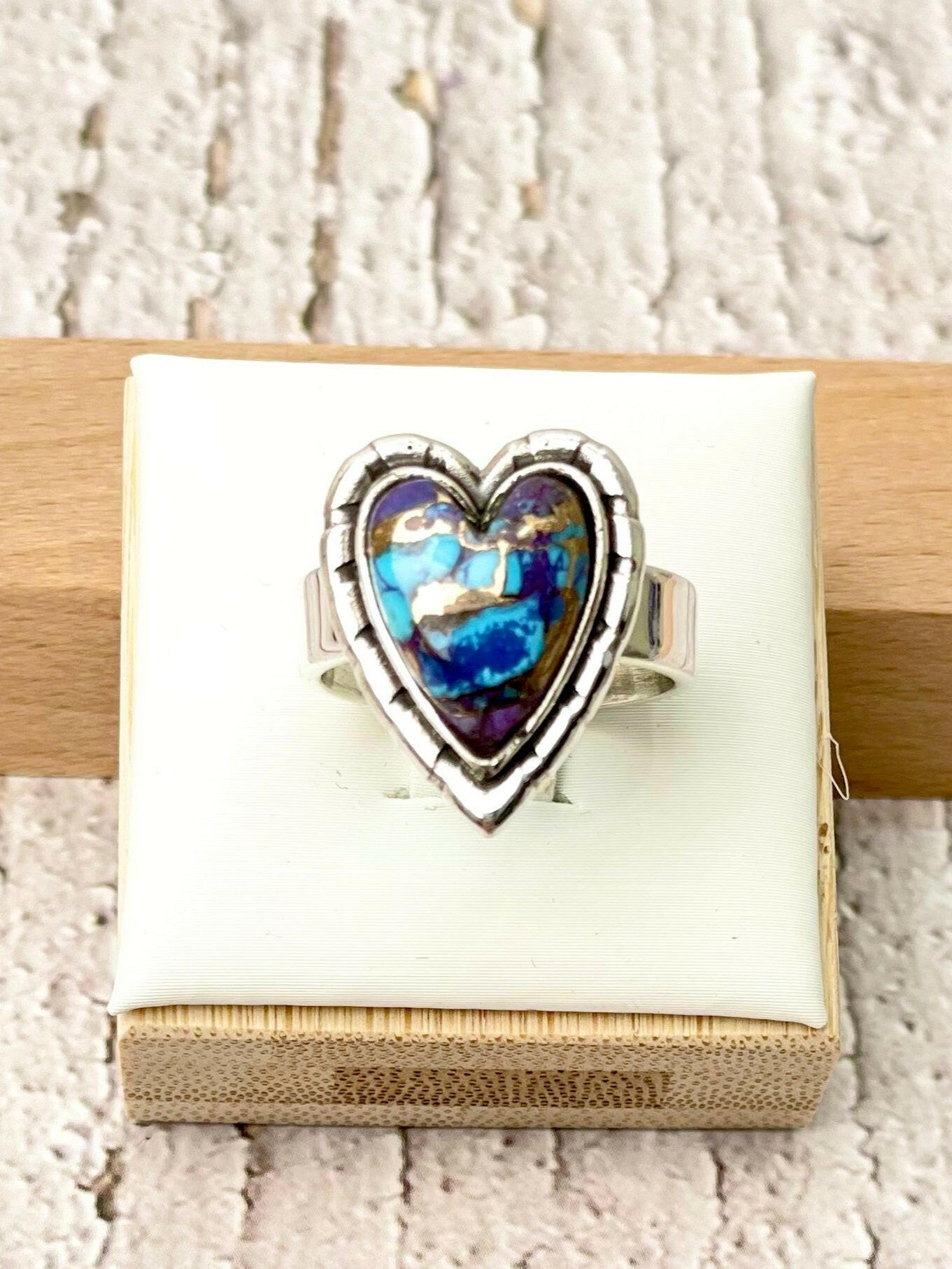 Love Is In The Air Heart Slab Ring | MADE TO ORDER-Rings-Krush Kandy, Women's Online Fashion Boutique Located in Phoenix, Arizona (Scottsdale Area)