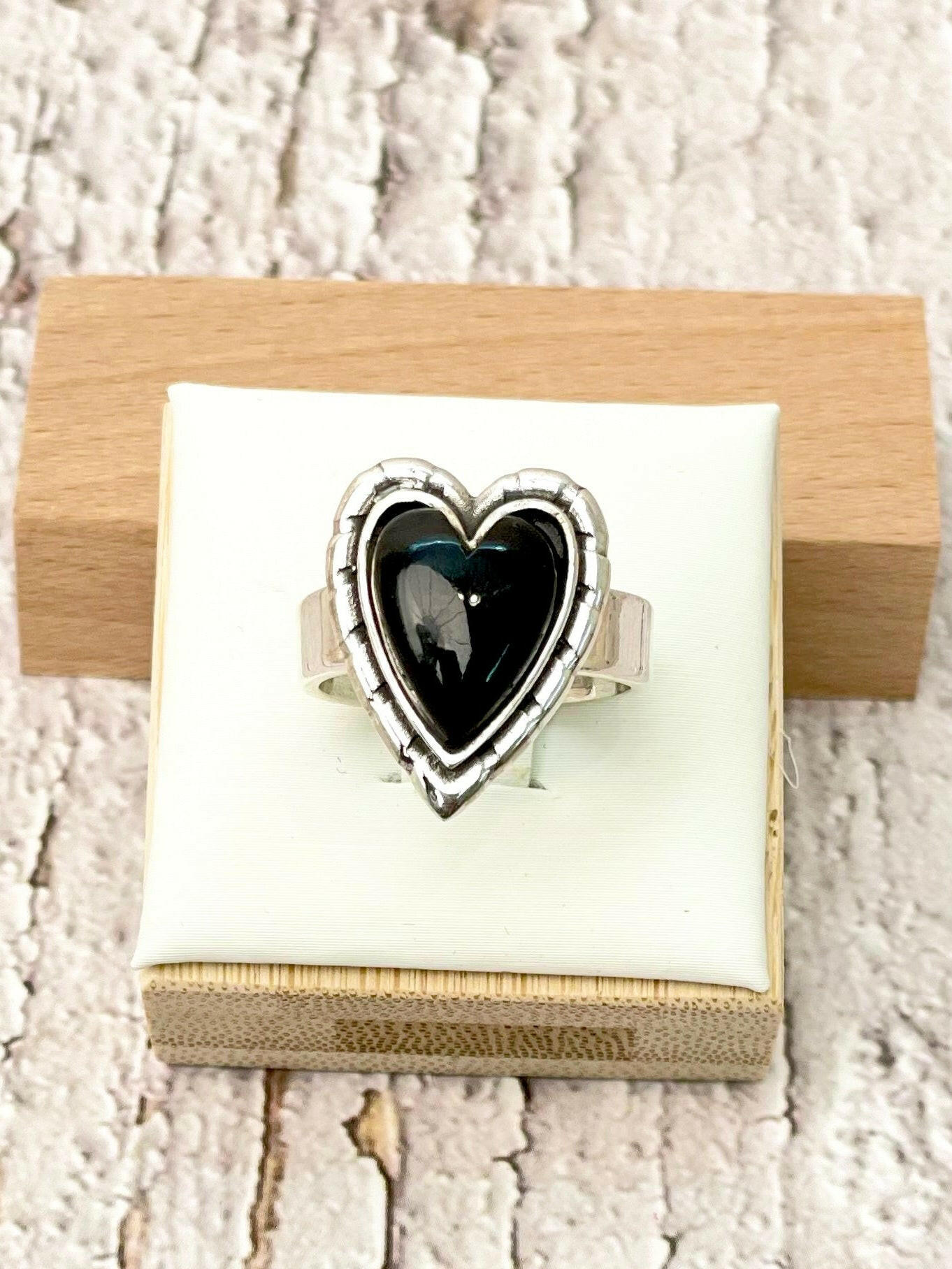 Love Is In The Air Heart Slab Ring | MADE TO ORDER-Rings-Krush Kandy, Women's Online Fashion Boutique Located in Phoenix, Arizona (Scottsdale Area)