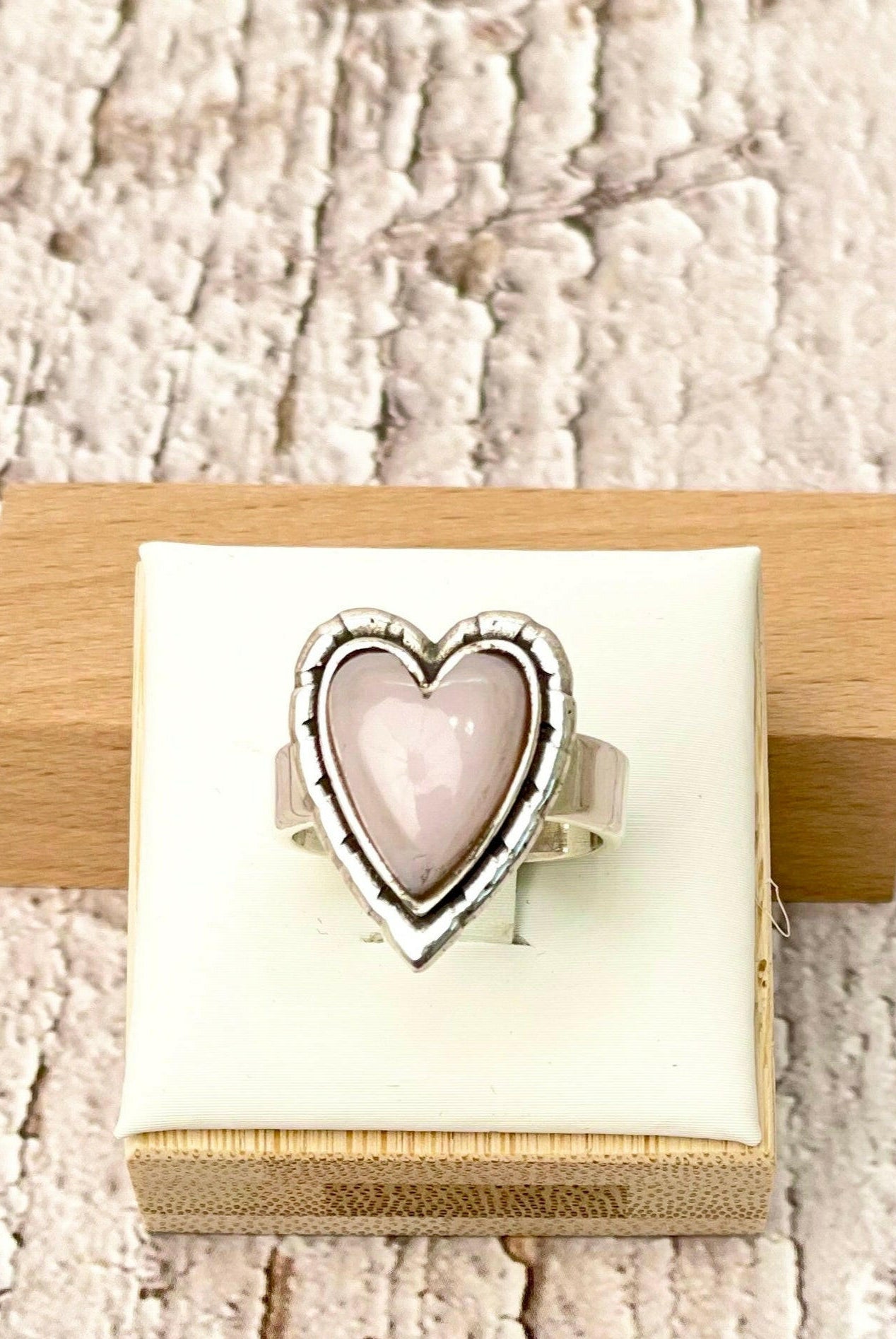 Love Is In The Air Heart Slab Ring | MADE TO ORDER-Rings-Krush Kandy, Women's Online Fashion Boutique Located in Phoenix, Arizona (Scottsdale Area)
