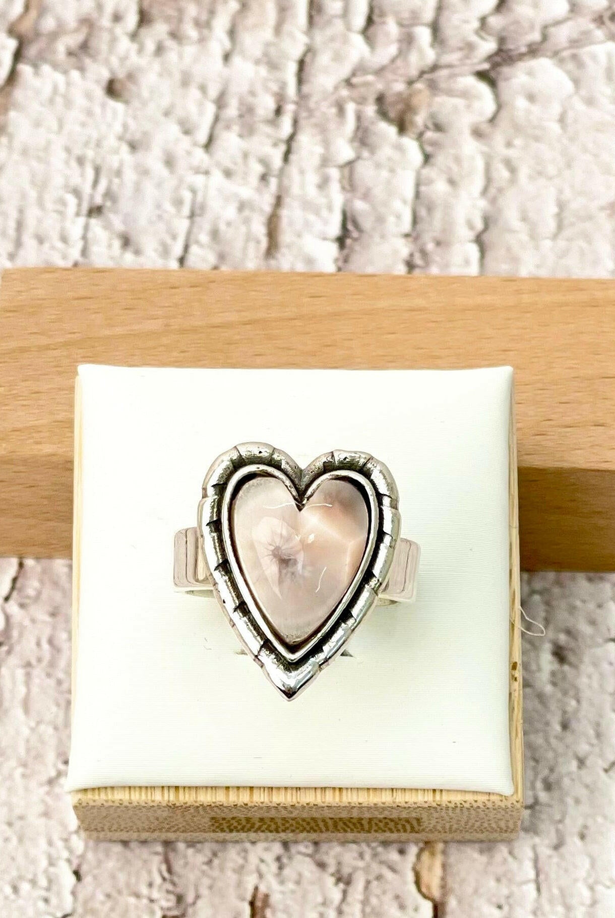 Love Is In The Air Heart Slab Ring | MADE TO ORDER-Rings-Krush Kandy, Women's Online Fashion Boutique Located in Phoenix, Arizona (Scottsdale Area)