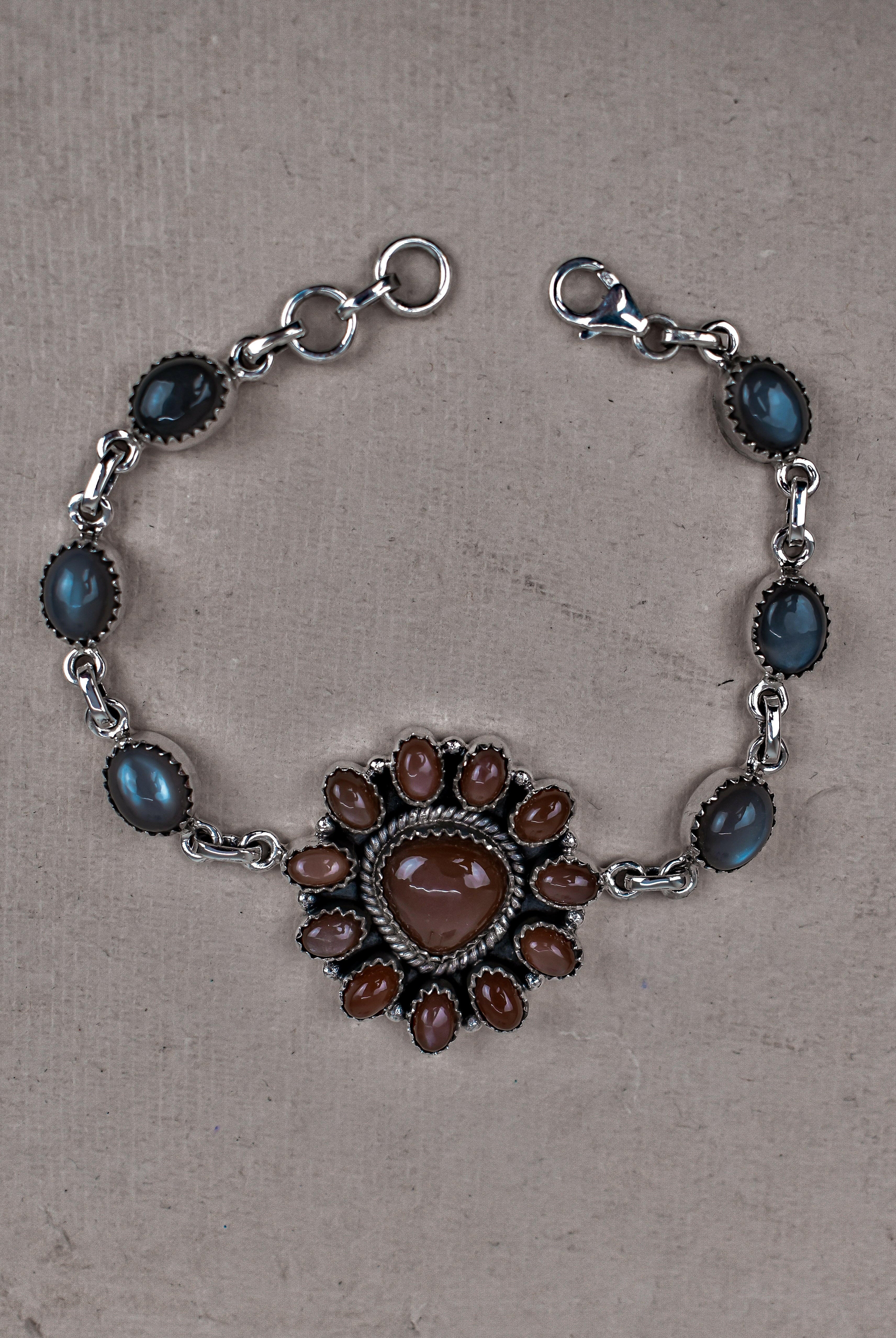 Stone Serenade Sterling Silver Gemstone Bracelet | MANY IN STOCK | PREORDER OPEN-Gemstone Bracelets-Krush Kandy, Women's Online Fashion Boutique Located in Phoenix, Arizona (Scottsdale Area)