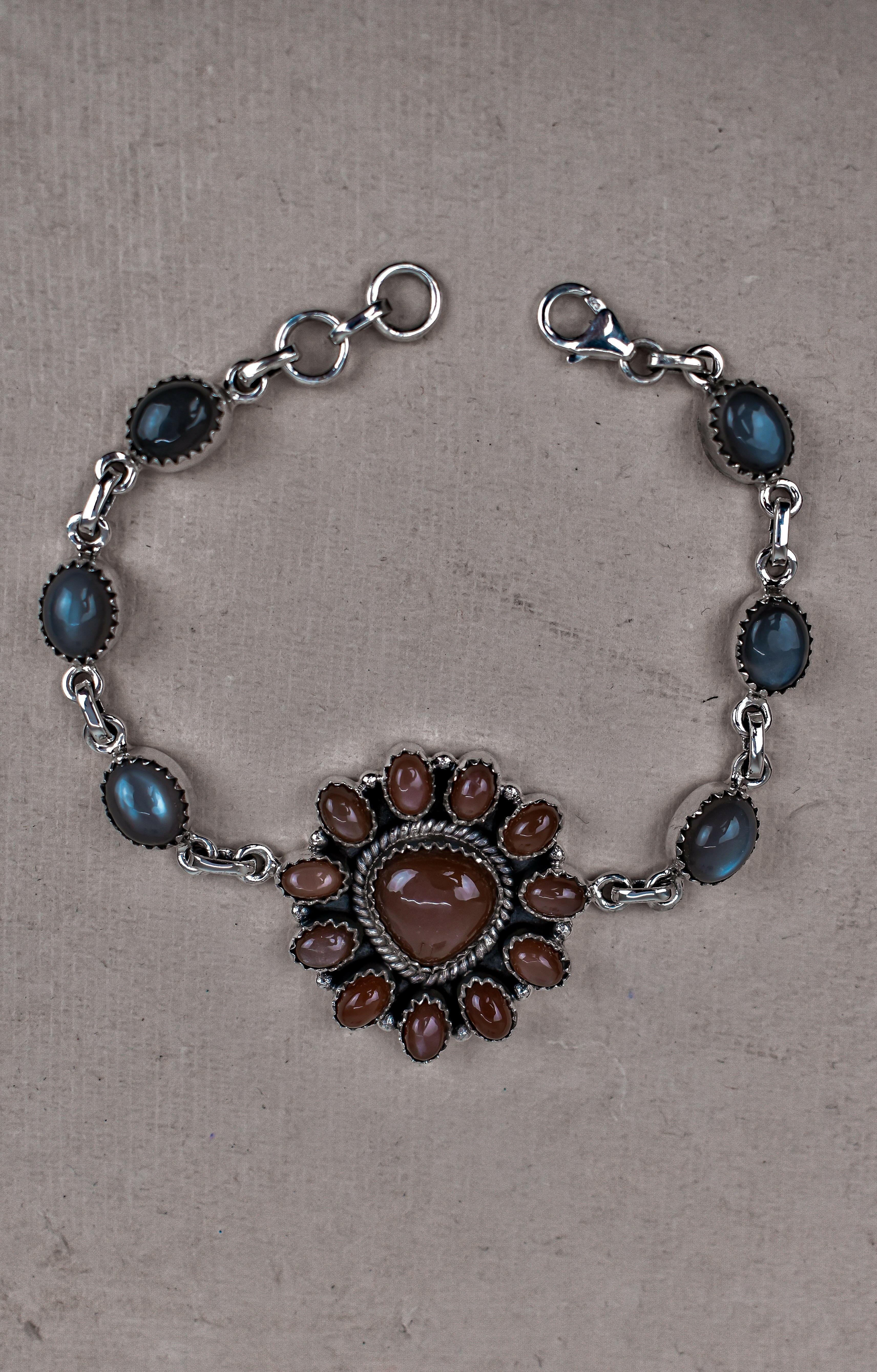 Stone Serenade Sterling Silver Gemstone Bracelet | MANY IN STOCK | PREORDER OPEN-Gemstone Bracelets-Krush Kandy, Women's Online Fashion Boutique Located in Phoenix, Arizona (Scottsdale Area)