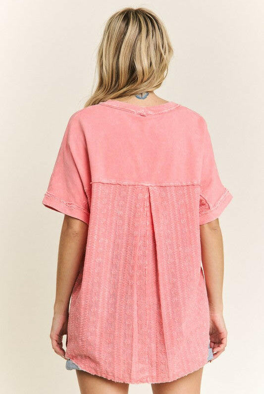 Sunset Stroll V-Neck Top-Tops-Krush Kandy, Women's Online Fashion Boutique Located in Phoenix, Arizona (Scottsdale Area)