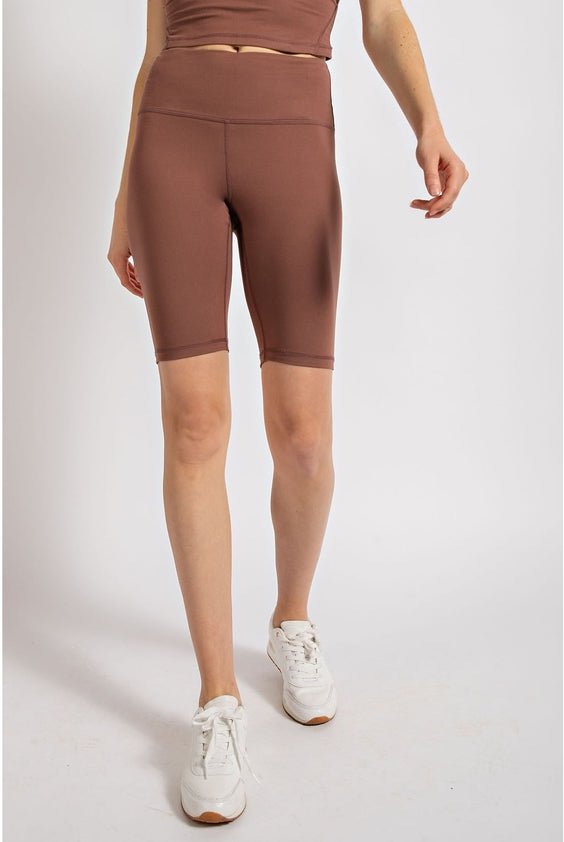 Butter Yoga Biker Shorts-Shorts-Krush Kandy, Women's Online Fashion Boutique Located in Phoenix, Arizona (Scottsdale Area)