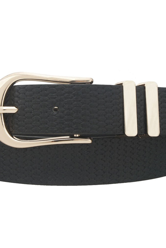 Elongated U Buckle Double Loop Belt-Belts-Krush Kandy, Women's Online Fashion Boutique Located in Phoenix, Arizona (Scottsdale Area)
