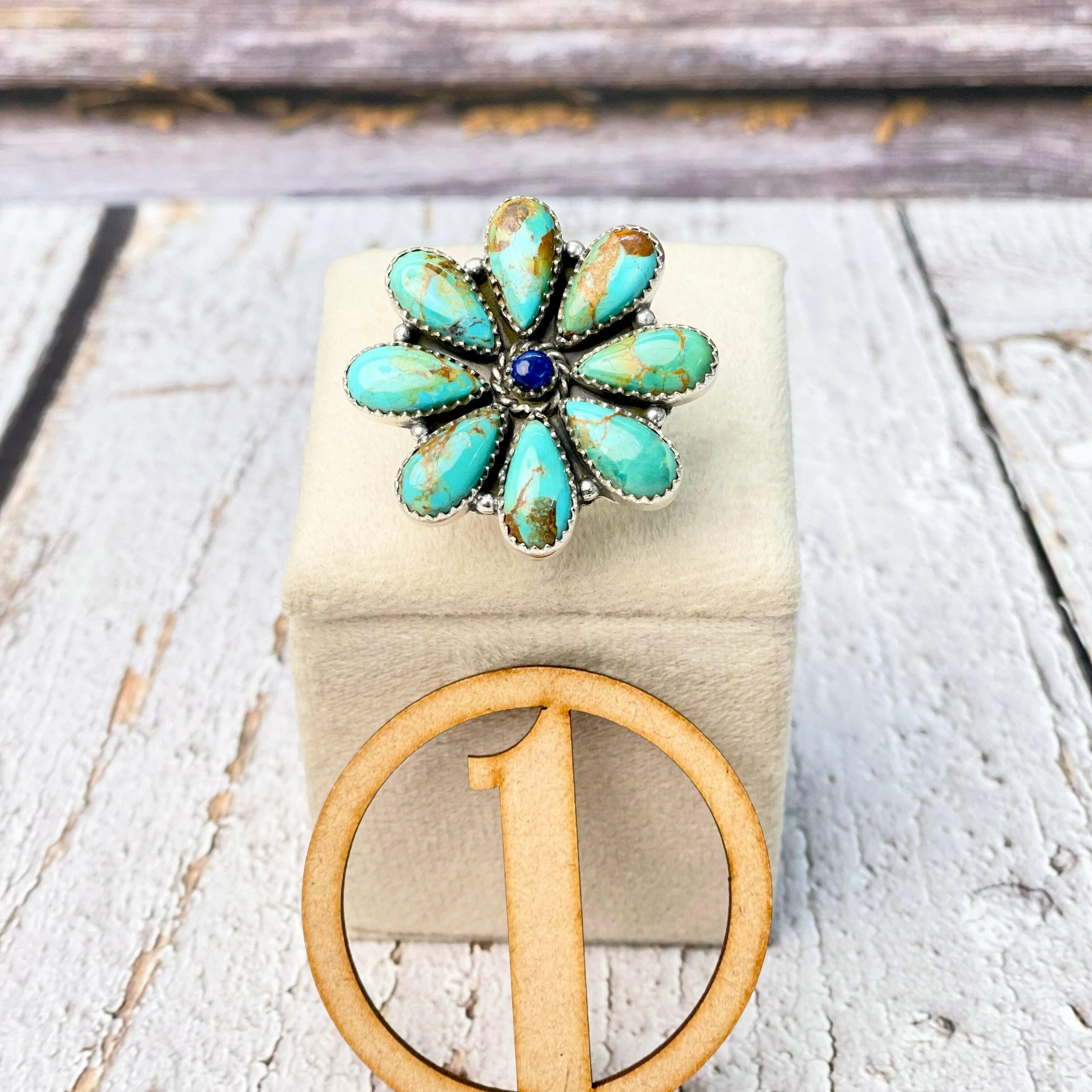 Flower Power Cluster Stone Rings-Rings-Krush Kandy, Women's Online Fashion Boutique Located in Phoenix, Arizona (Scottsdale Area)