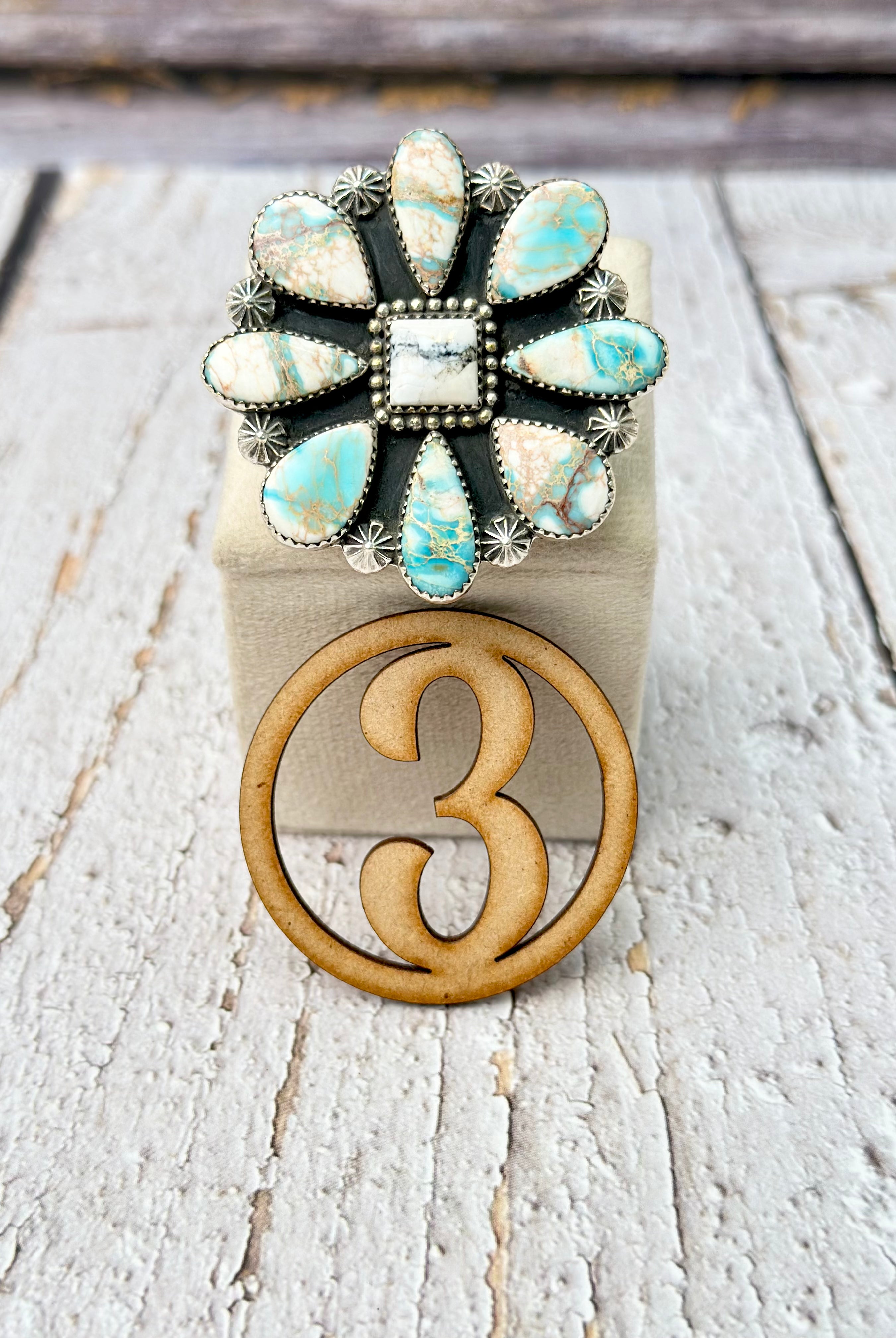 Stone In Bloom Ring-Ring Sizers-Krush Kandy, Women's Online Fashion Boutique Located in Phoenix, Arizona (Scottsdale Area)